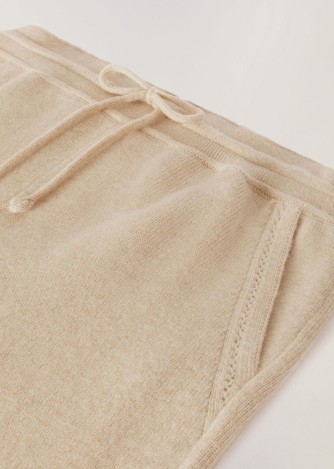 Loro Piana o1srvl11e1024 Cocooning Cashmere Sweatpant in Beige Size 30" / US 8 / IT 44 - 2 Thumbnail