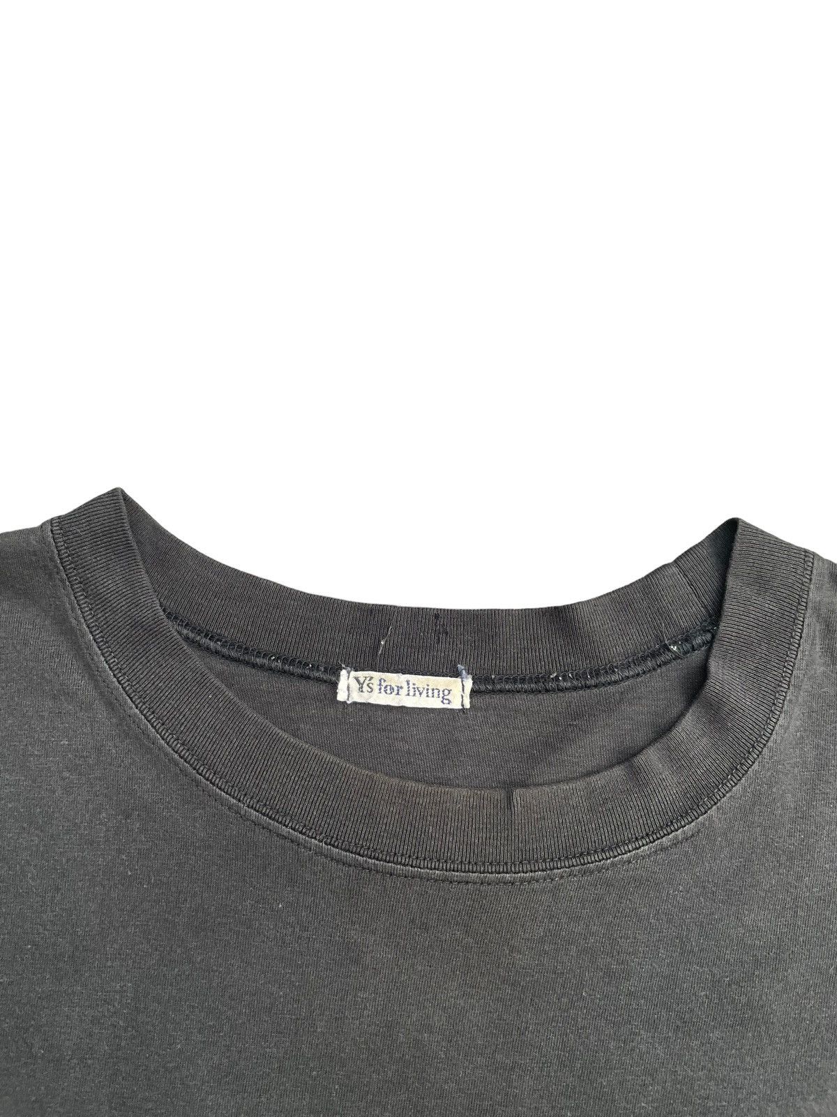 Designer Vintage Y’S For Living Faded Tshirt Size US M / EU 48-50 / 2 - 5 Thumbnail
