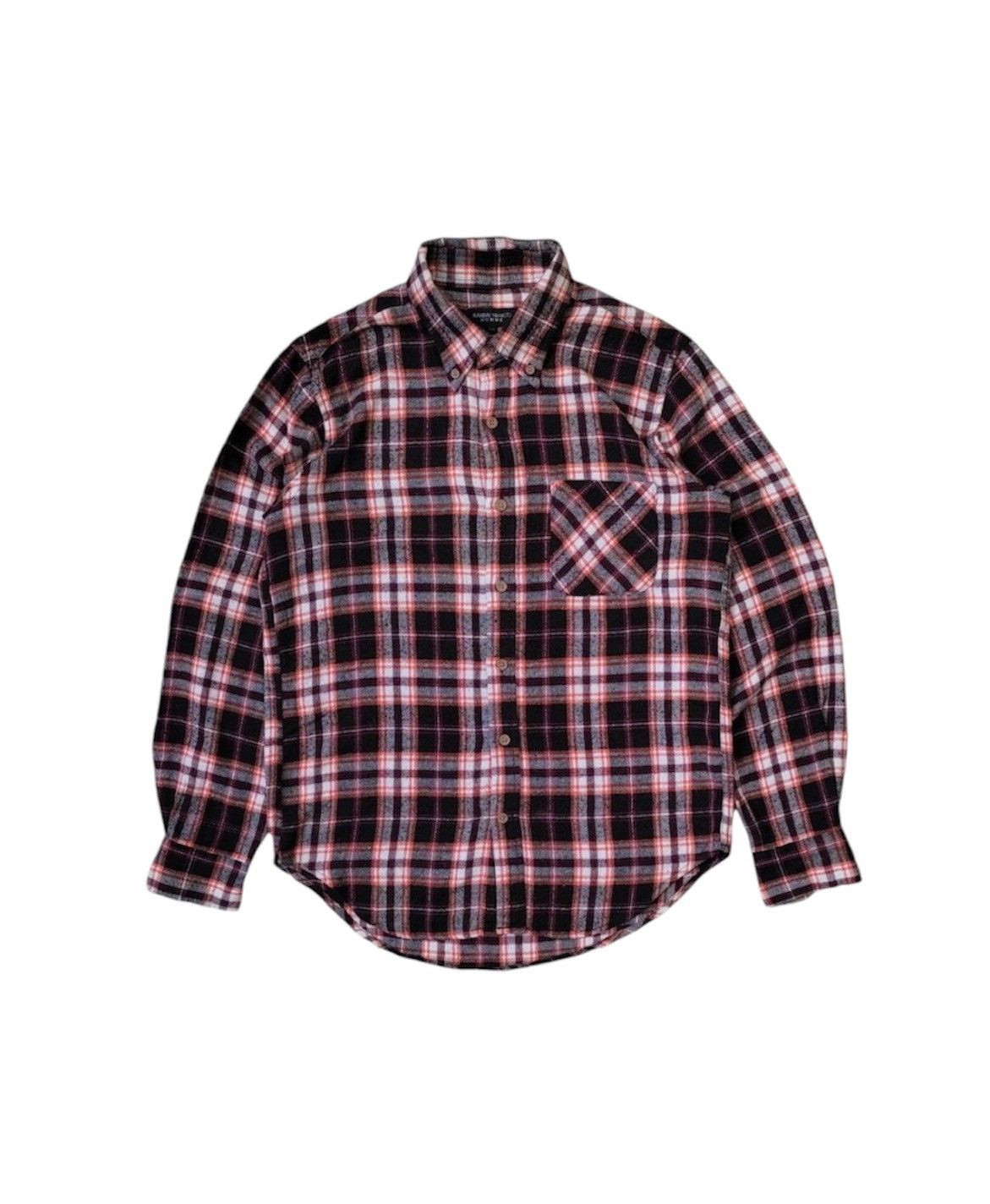 Japanese Brand × Kansai Yamamoto Kansai Yamamoto Plaid Longsleeve Shirt Size US M / EU 48-50 / 2 - 1 Thumbnail