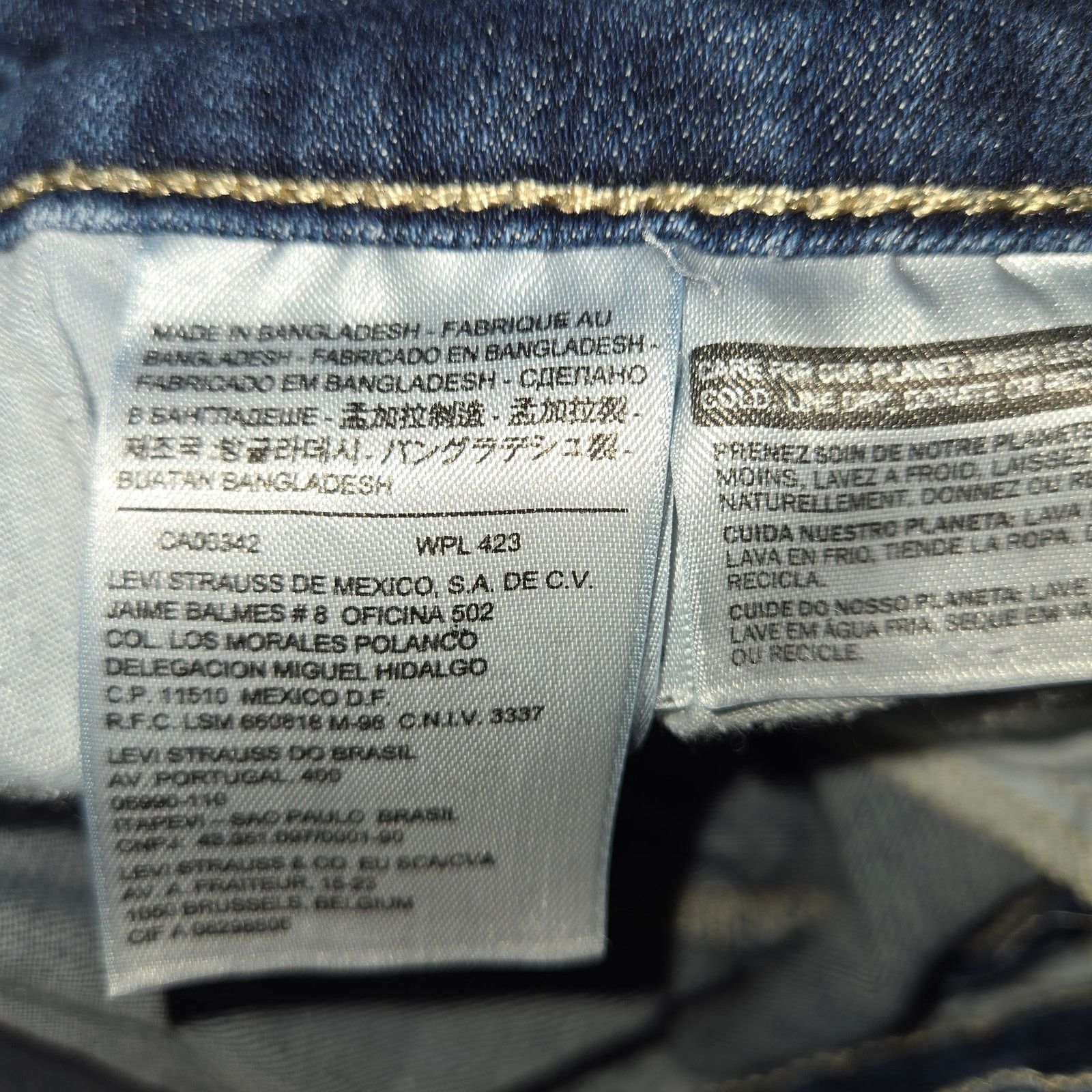 Levi's Levi’s 518 SuperLow Boot Cut Jeans Y2K 31*30 Size 31" - 4 Thumbnail
