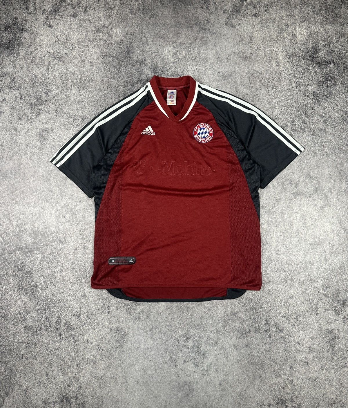 Adidas Vintage Adidas Bayern Munich Soccer Jersey Blokecore L 90s Size US L / EU 52-54 / 3 - 1 Thumbnail