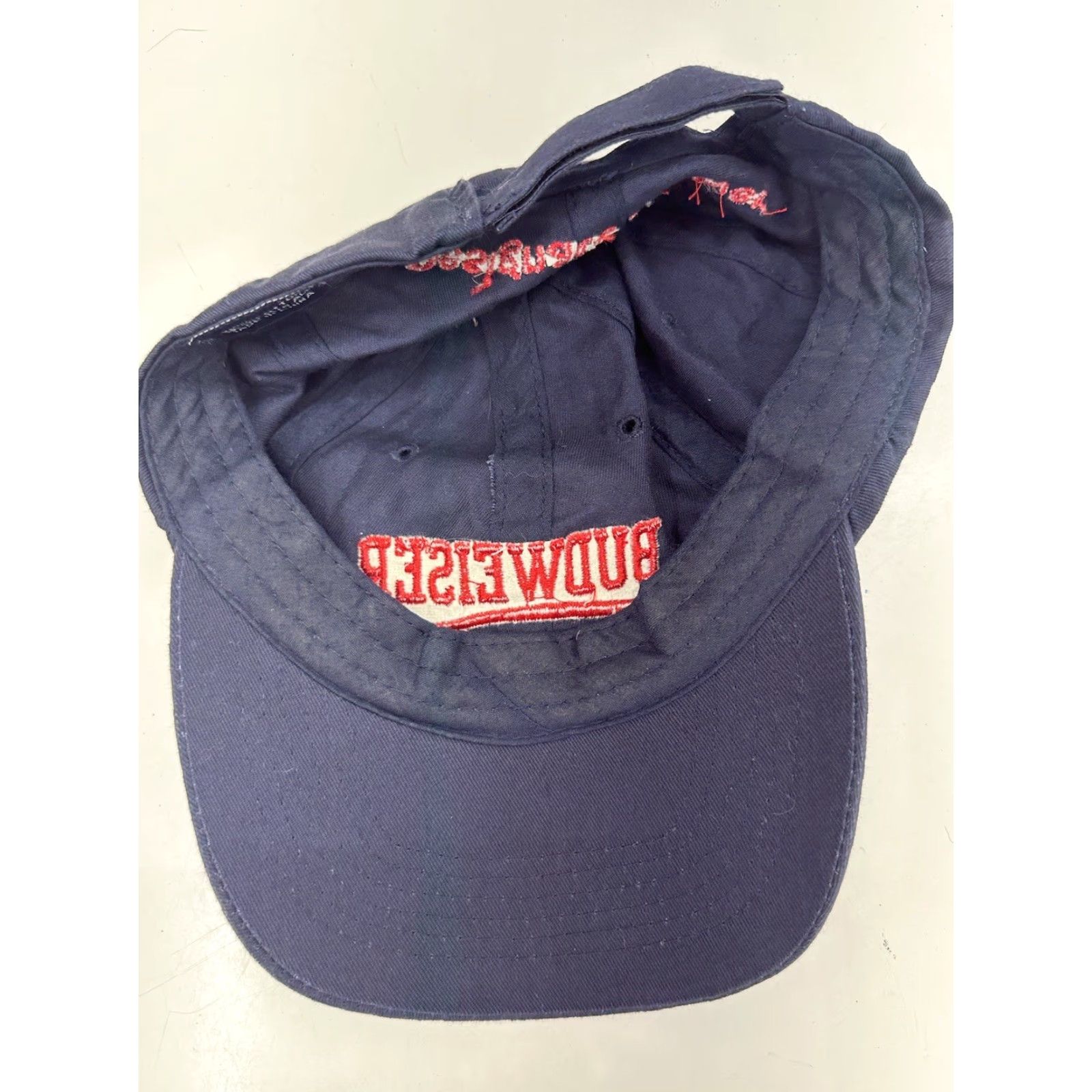 Budweiser Unbranded Baseball Hat Budweiser Beer Designate A Driver Blue Adjustable Cap Shirt? Size ONE SIZE - 4 Thumbnail