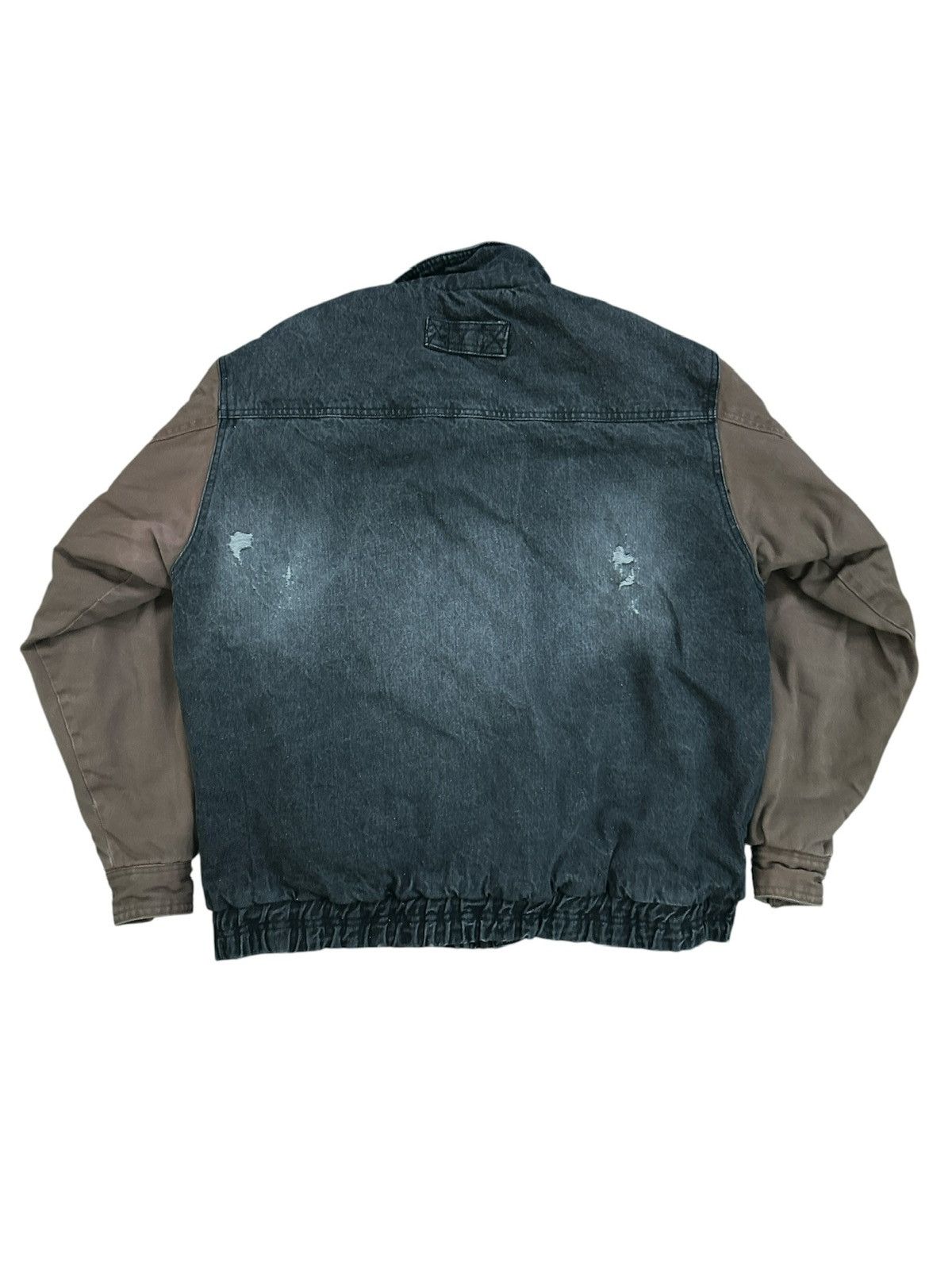 Other Vintage 90s Slant Fin Distressed Workwear Jacket Size US L / EU 52-54 / 3 - 5 Thumbnail