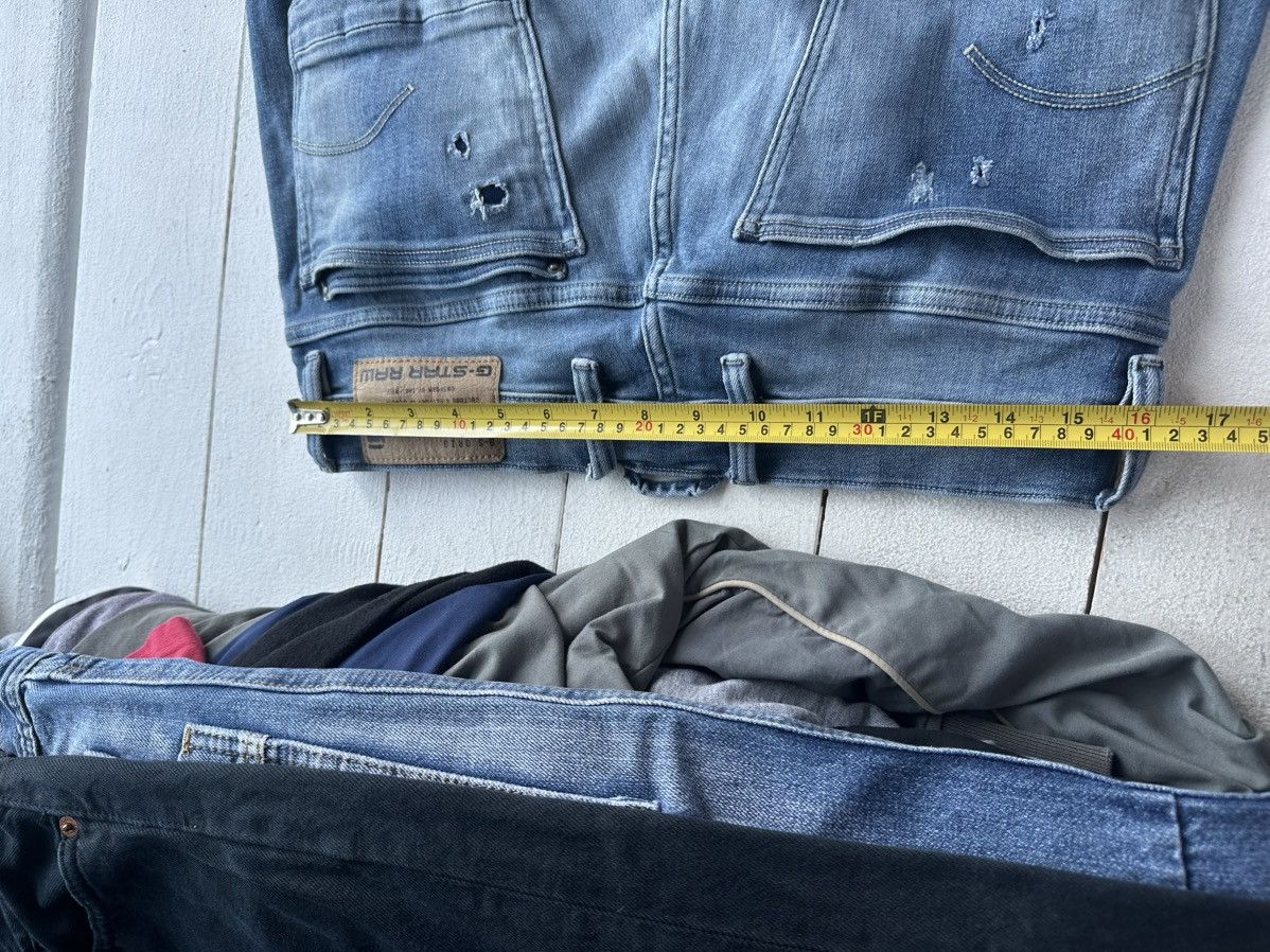 G-Star 🚨PUNK G STAR OPIUM SKINNY 96 BLUE MENS JEANS Y2k BIKER Size US 32 / EU 48 - 15 Thumbnail