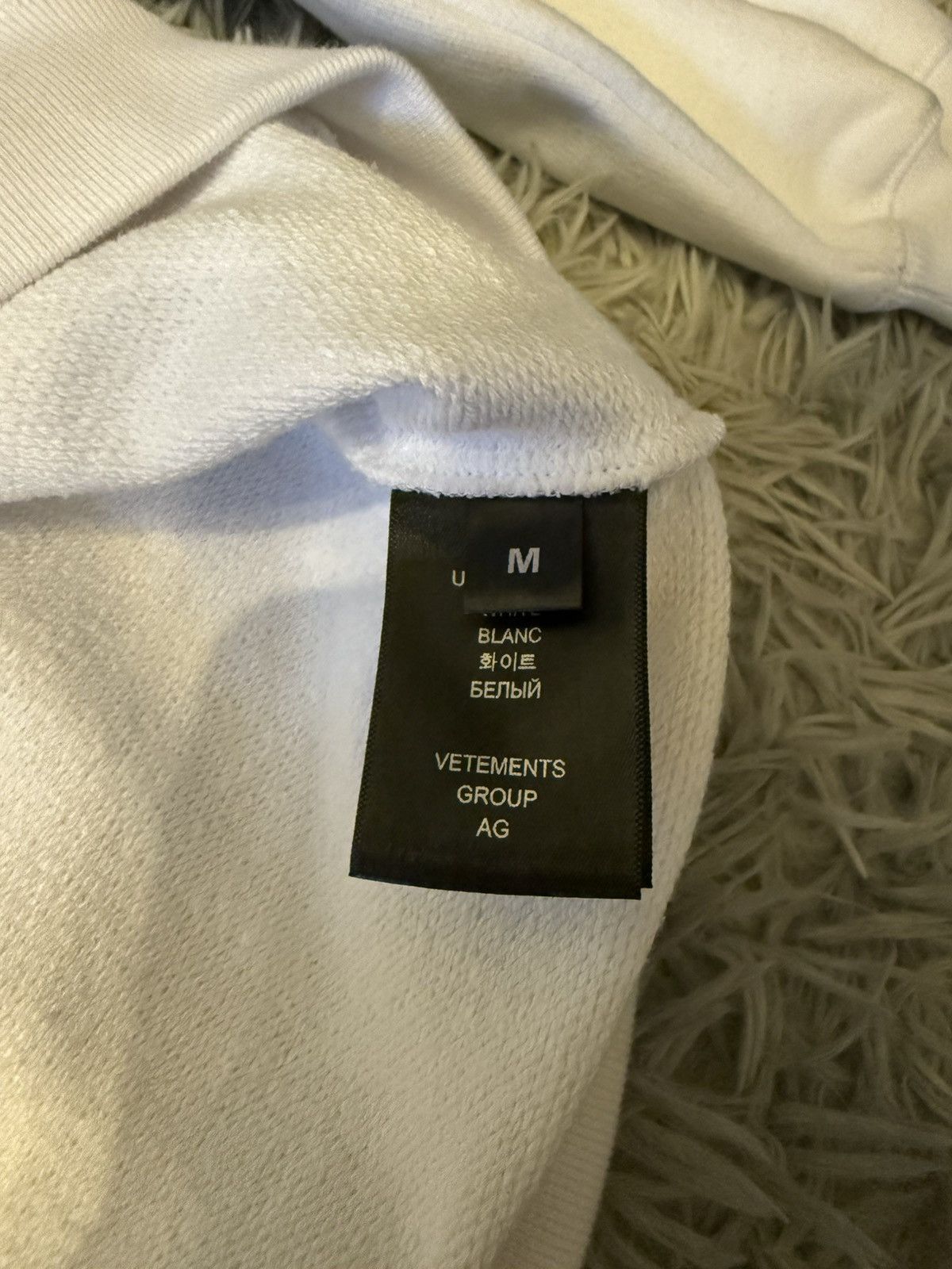 Vetements FW22 mixed logo hoodie Size US M / EU 48-50 / 2 - 4 Thumbnail