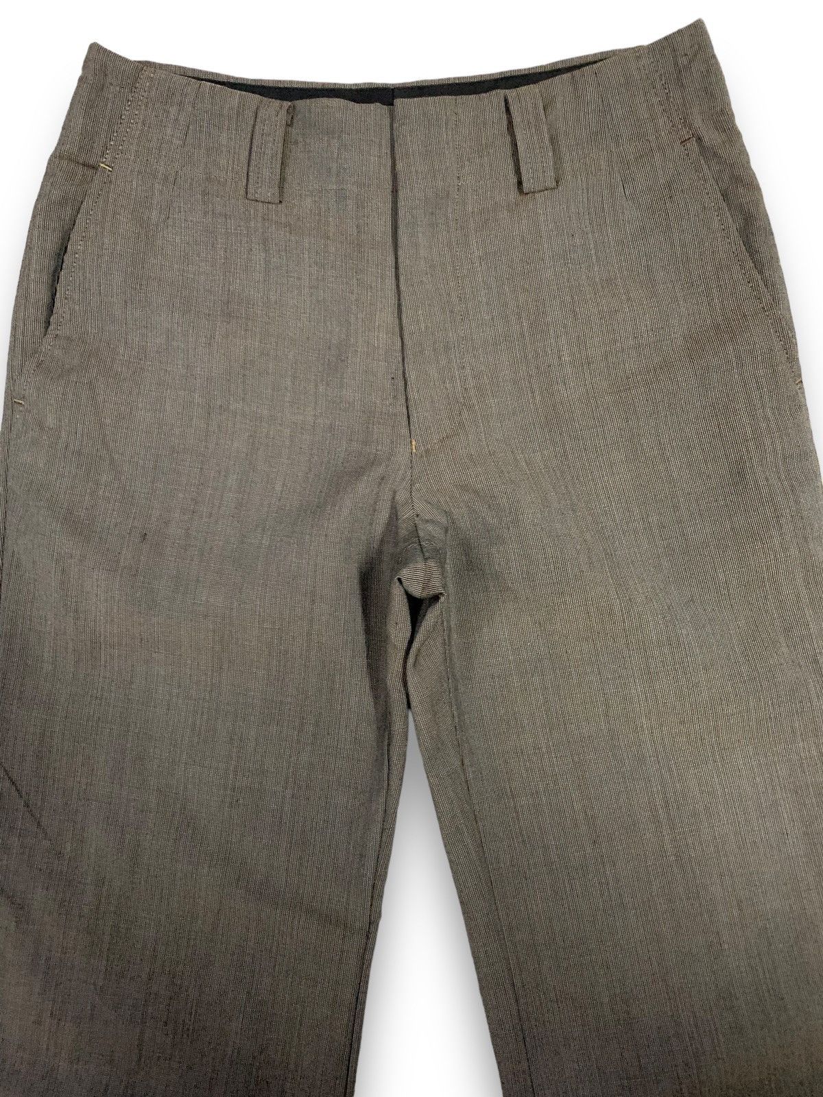 Comme des Garcons AD2002 Junya Watanabe Comme Des Garcons Wool Flared Pants Size US 29 - 3 Thumbnail