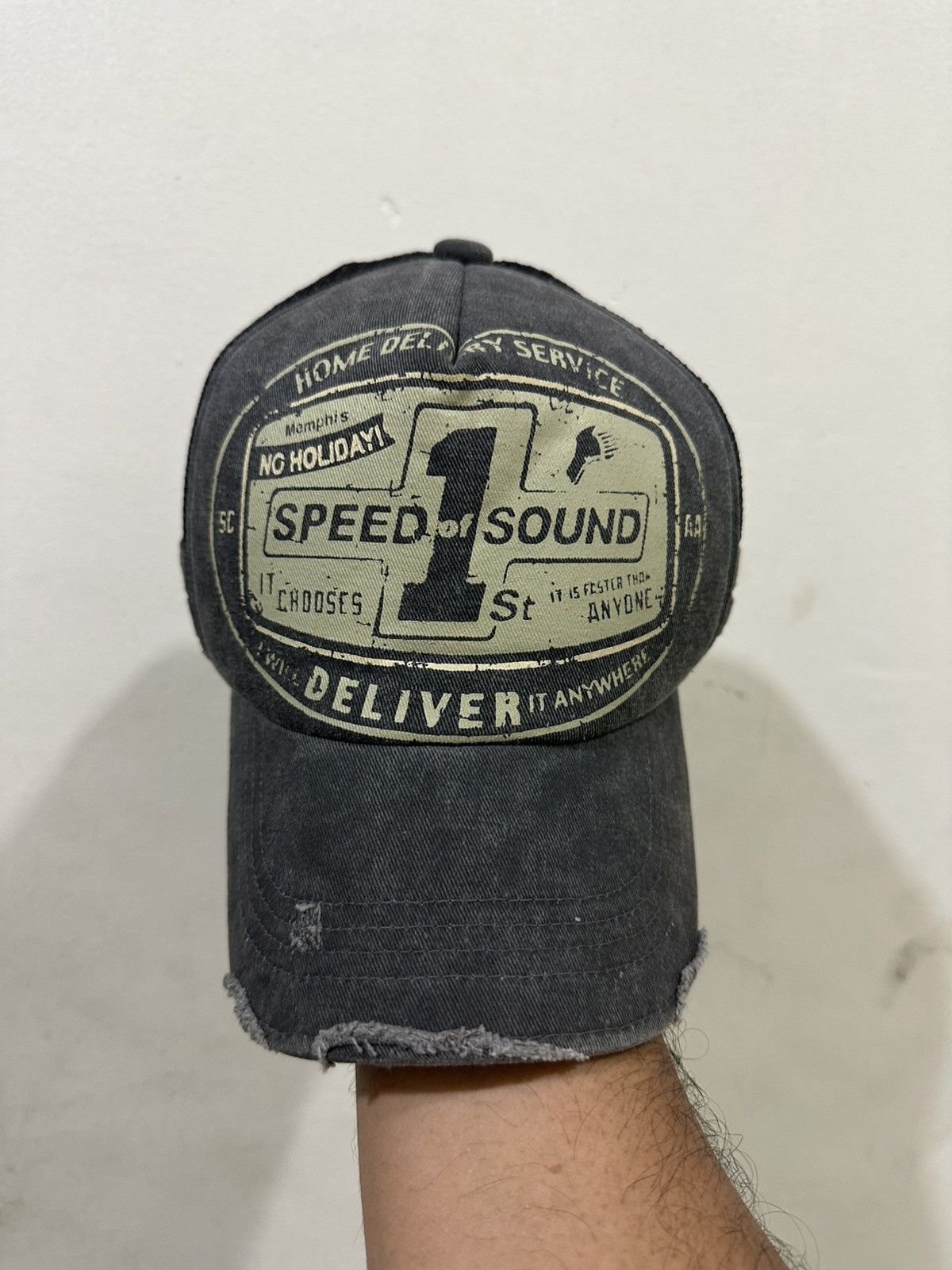 Harley Davidson VTG Trucker Hat Size ONE SIZE - 2 Thumbnail