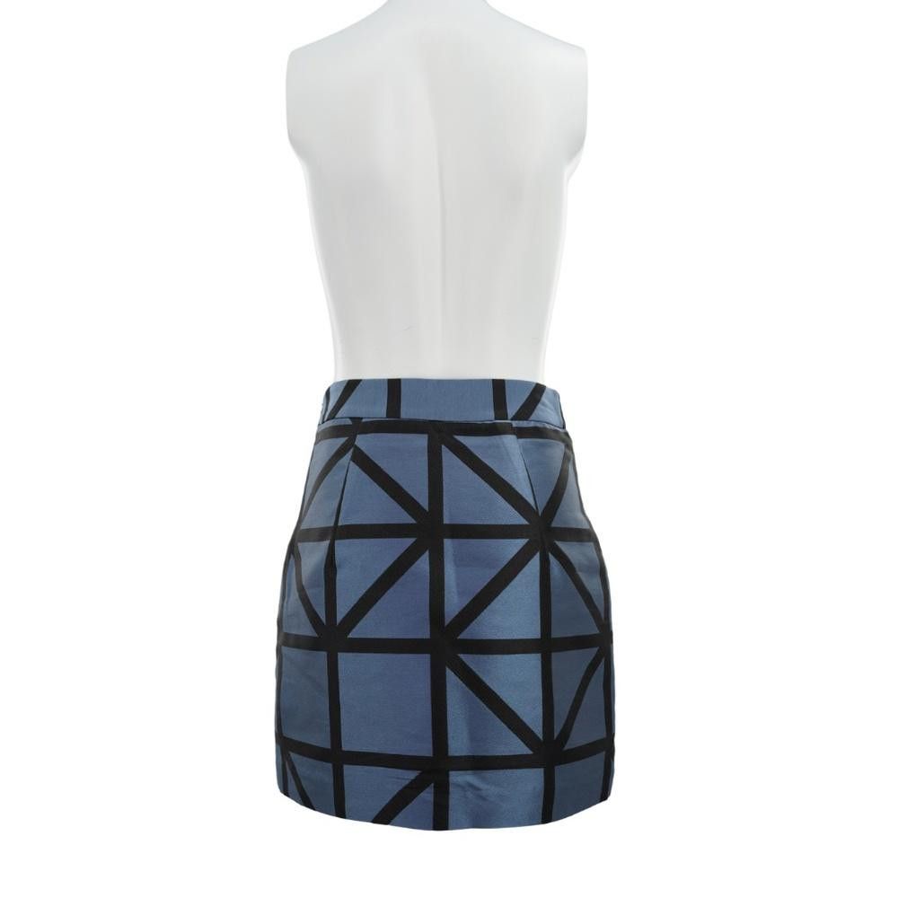 Woolrich Woolen Mills Milly Geometric Mini Skirt Size 2 Size 26" / US 2 / IT 38 - 4 Thumbnail