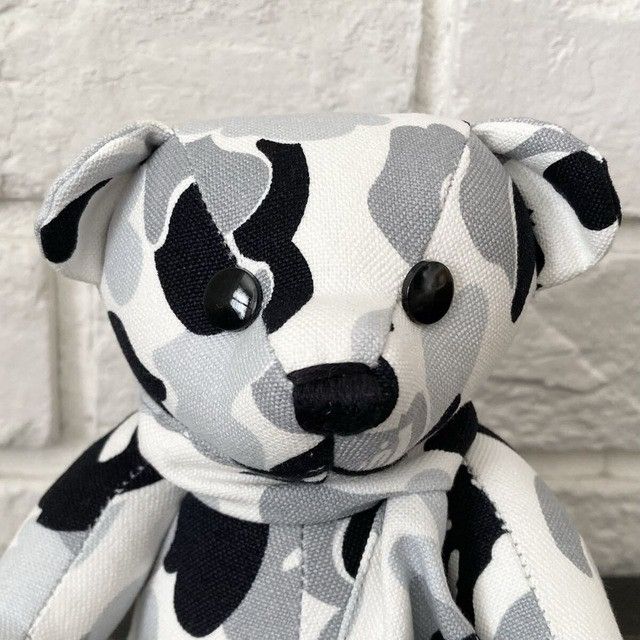 Bape BAPE CAMO Teddy Bear Plush Doll a bathing ape NIGO Size ONE SIZE - 3 Thumbnail