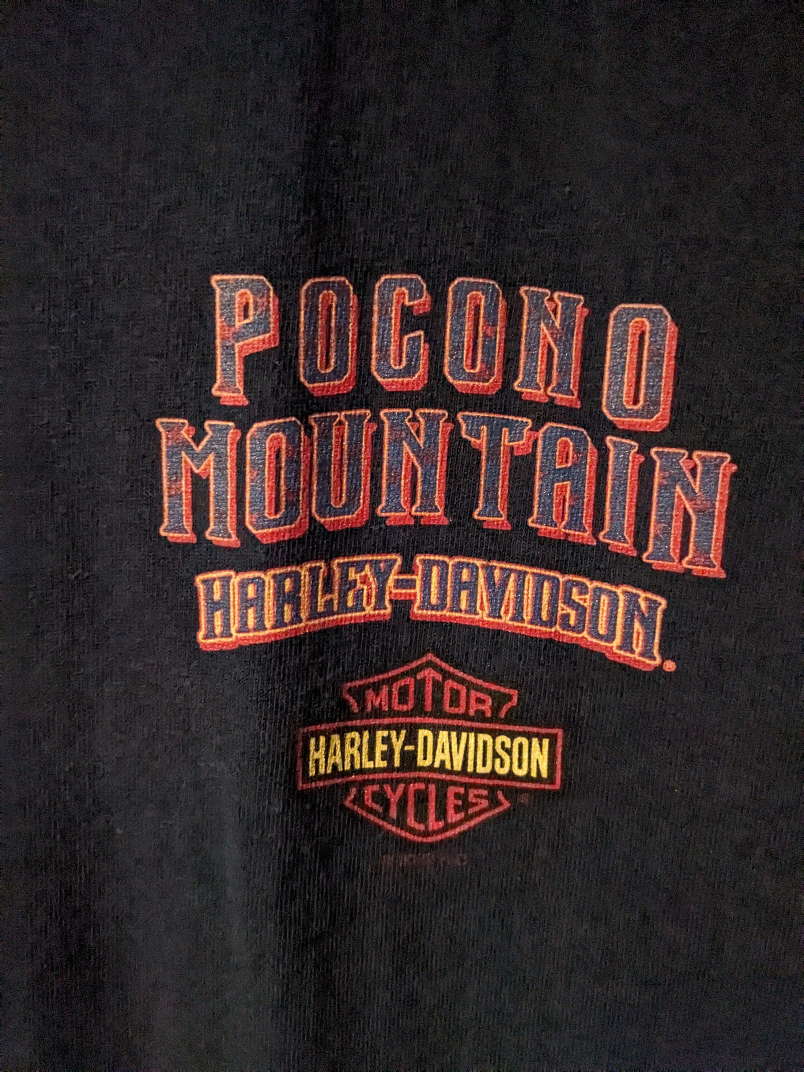 Designer × Harley Davidson Harley Davidson Motorcycle Pocono Mountain Medium T-Shirt Size US M / EU 48-50 / 2 - 5 Thumbnail