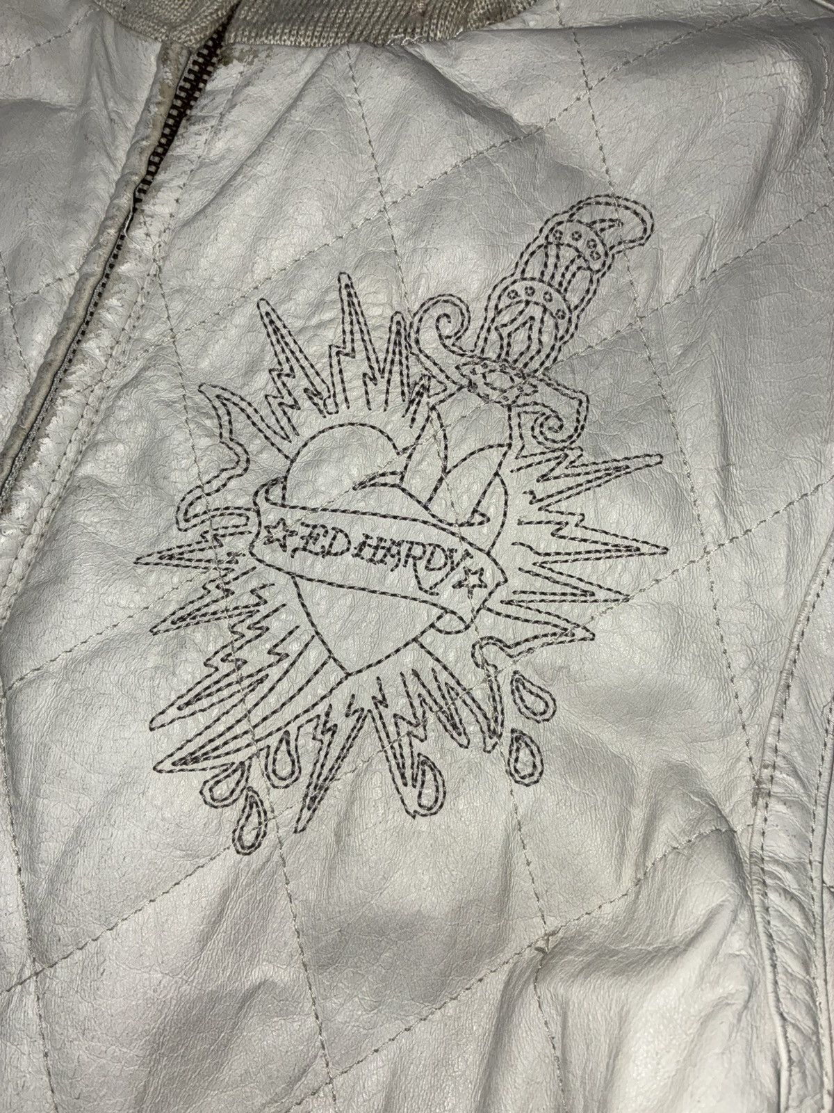 Ed Hardy Ed hardy dragon leather jacket Size US XL / EU 56 / 4 - 9 Thumbnail