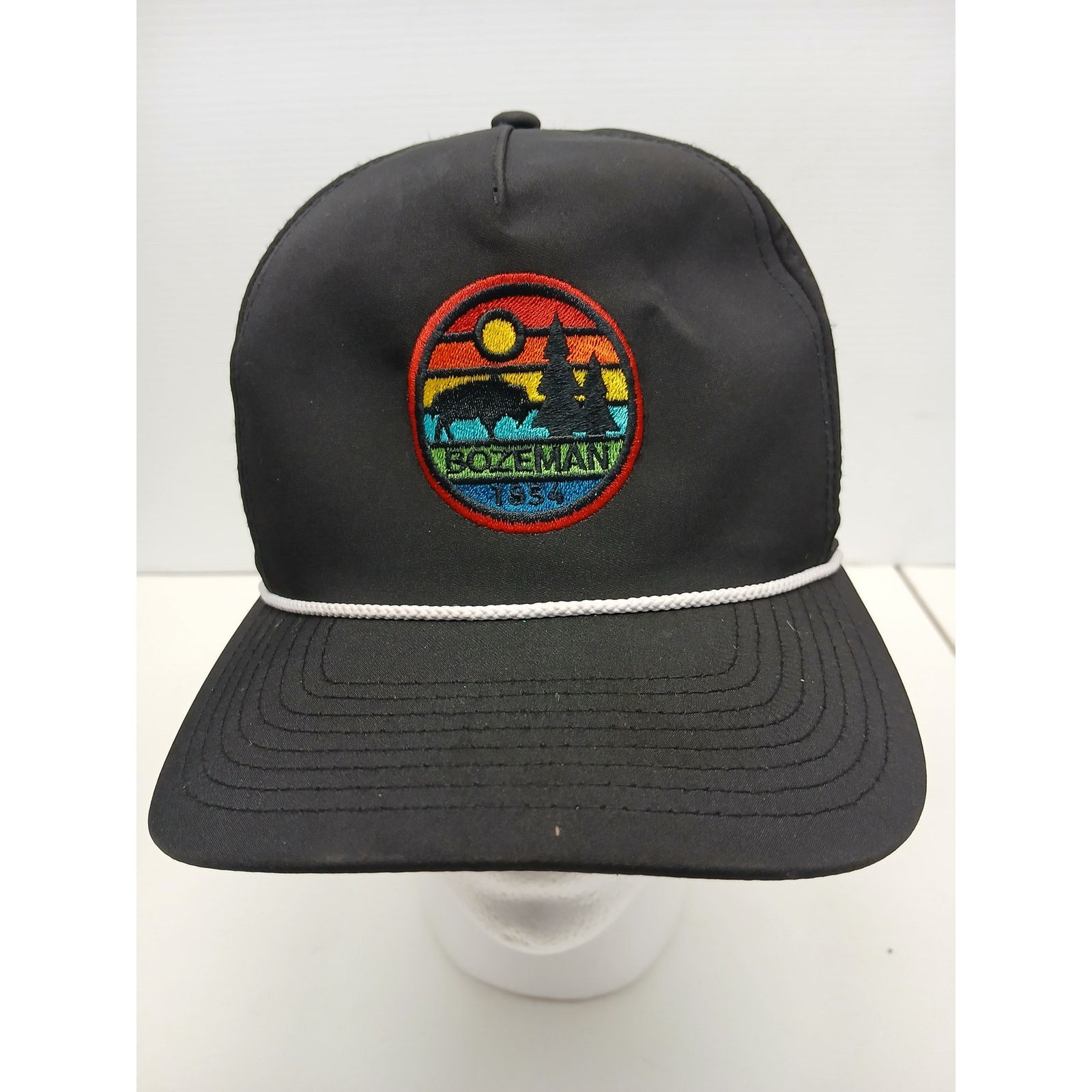 Imperial Imperial Bozeman 1954 (OSFM) Black Snapback Trucker Cap Size ONE SIZE - 2 Thumbnail