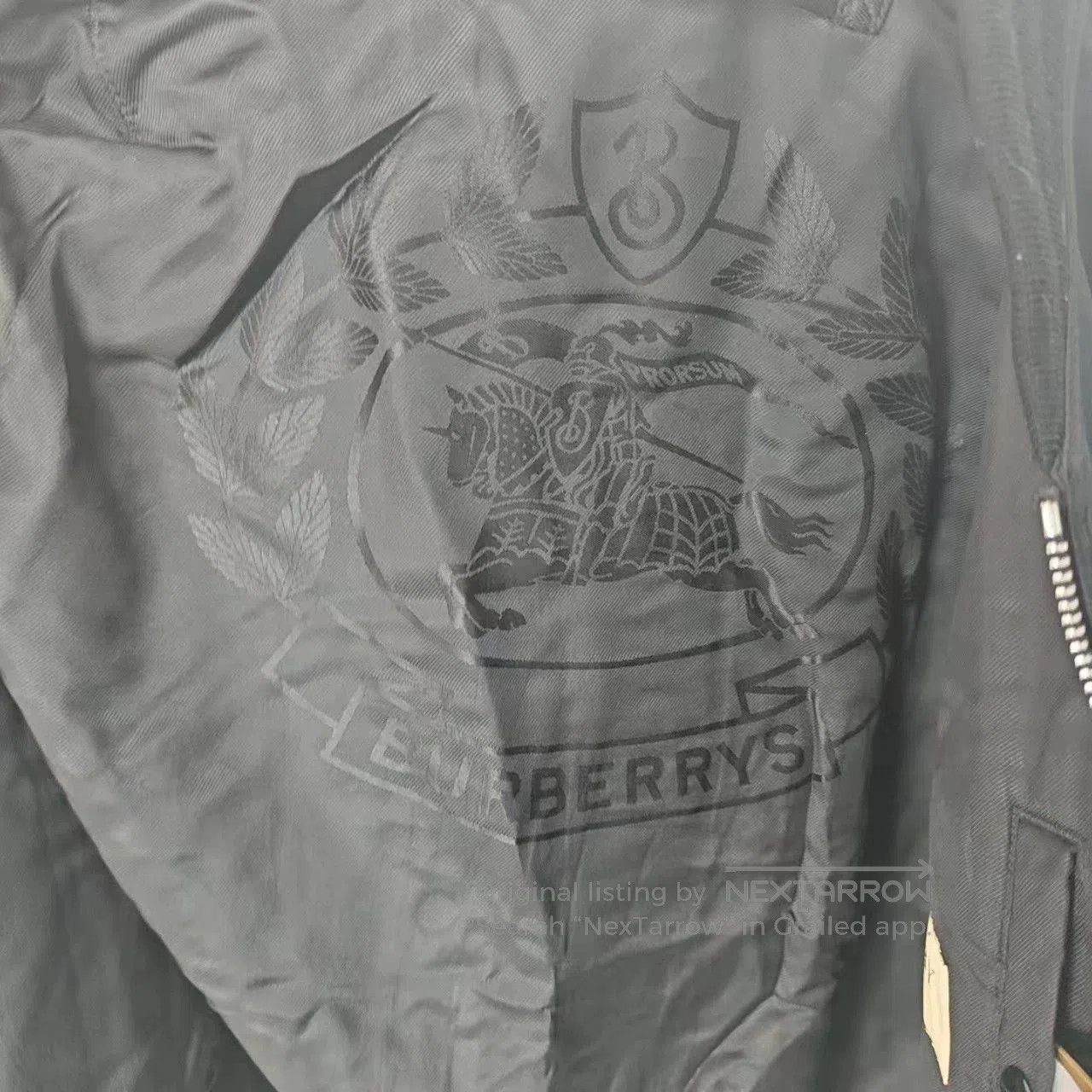 Burberry Burberry Black Bomber Jacket. Size US S / EU 44-46 / 1 - 5 Thumbnail