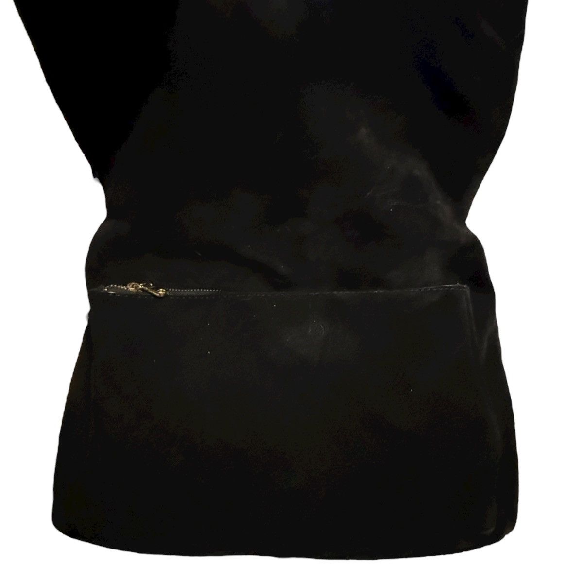Zara Zara black suede stud detail chain strap bag Size ONE SIZE - 8 Thumbnail