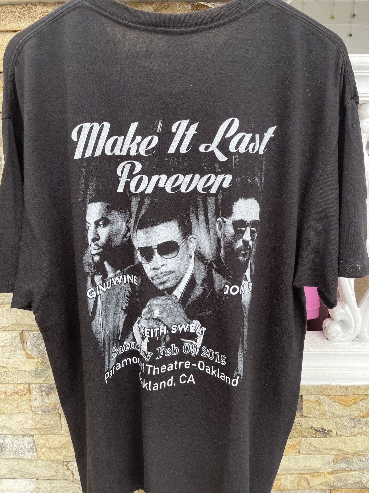 Band Tees × Rap Tees × Vintage Last Drop🔥Vtg Make It Last Forever Song By KEITH SWEAT Tee Size US XL / EU 56 / 4 - 4 Thumbnail