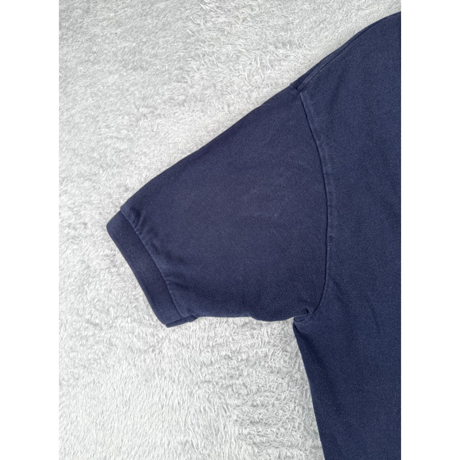 Ralph Lauren VINTAGE Ralph Lauren Polo Shirt Men XL Blue 100% Cotton Jersey Polo Shirt Men's Polo Blue XL Ralph Lauren Shirt Polo Shirt Blue XL 100% Cotton Jersey Size US XL / EU 56 / 4 - 3 Thumbnail