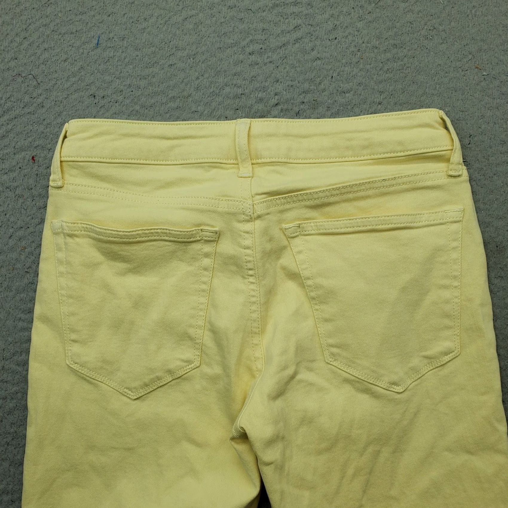Lucky Brand Lucky Brand Crop Jeans Women Size 2/26 Yellow Denim 5-Pocket Design Straight Leg Jeans Women Size 2/26 Yellow Denim 5-Pocket Design Straight Leg Size 26" / US 2 / IT 38 - 8 Thumbnail