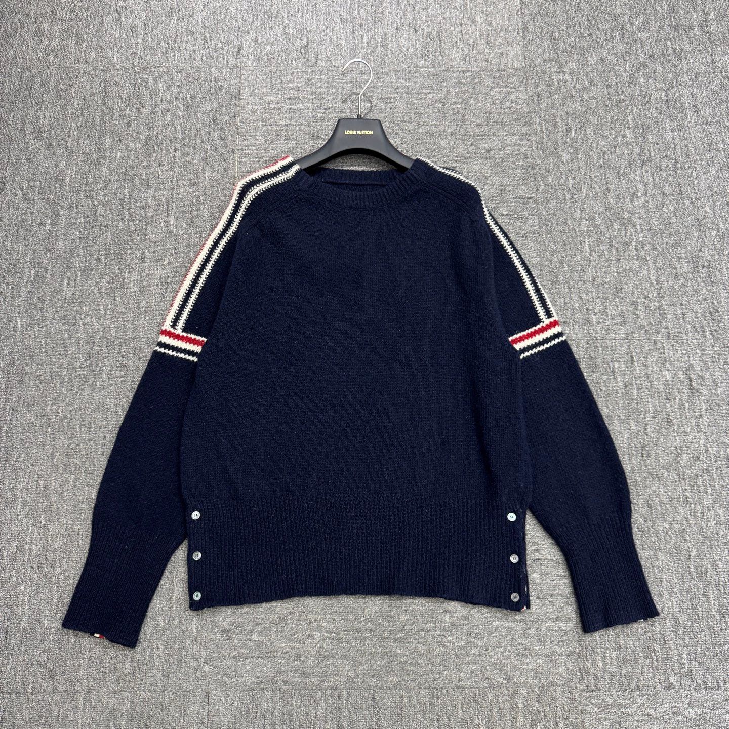 Thom Browne Thom Browne Striped Wool Knit Cardigan Size 2 Size US M / EU 48-50 / 2 - 1 Thumbnail
