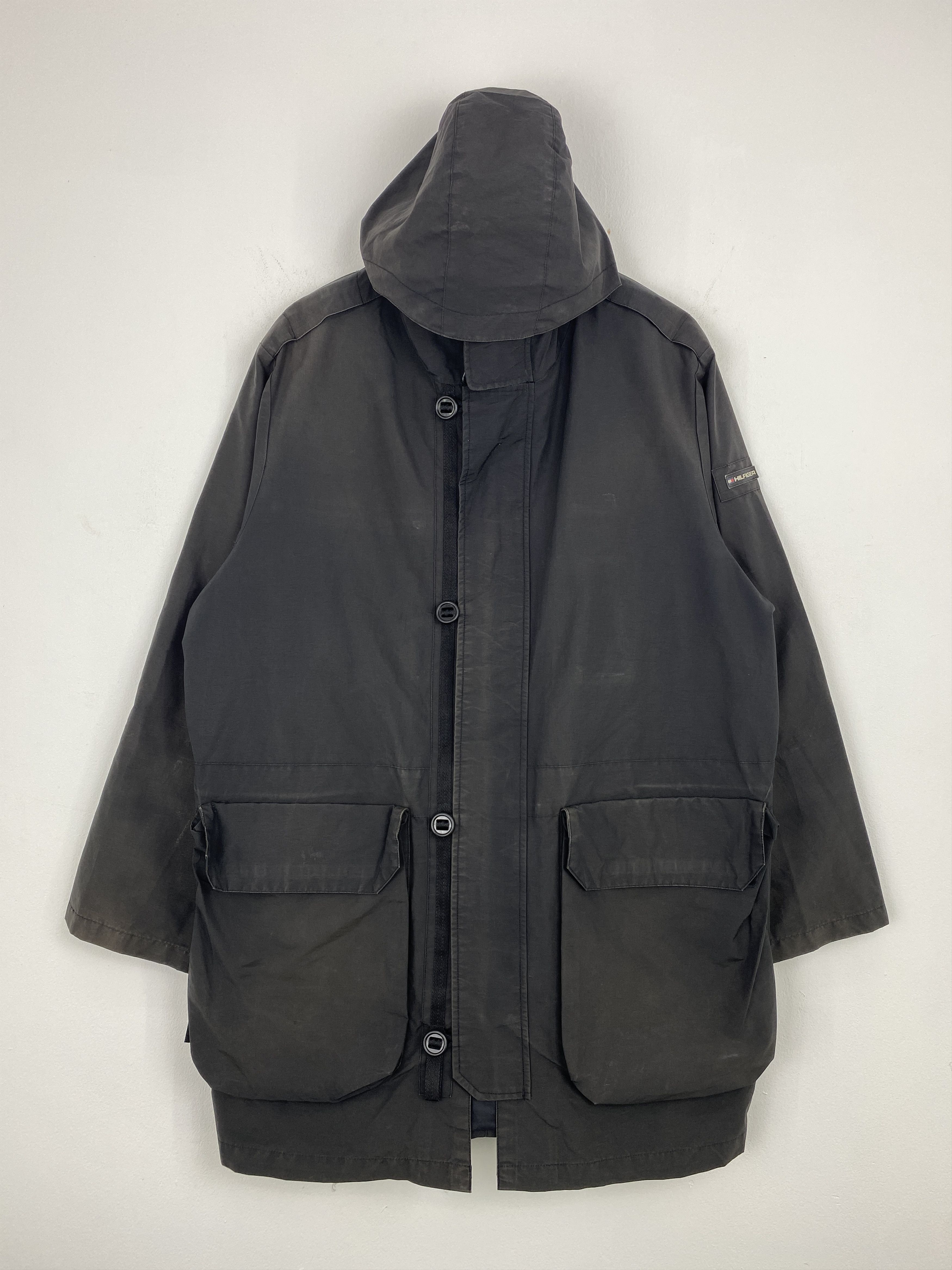 Tommy Hilfiger Vintage Tommy Hilfiger Multi Pocket Zipper Jacket J1953 Size US M / EU 48-50 / 2 - 1 Thumbnail