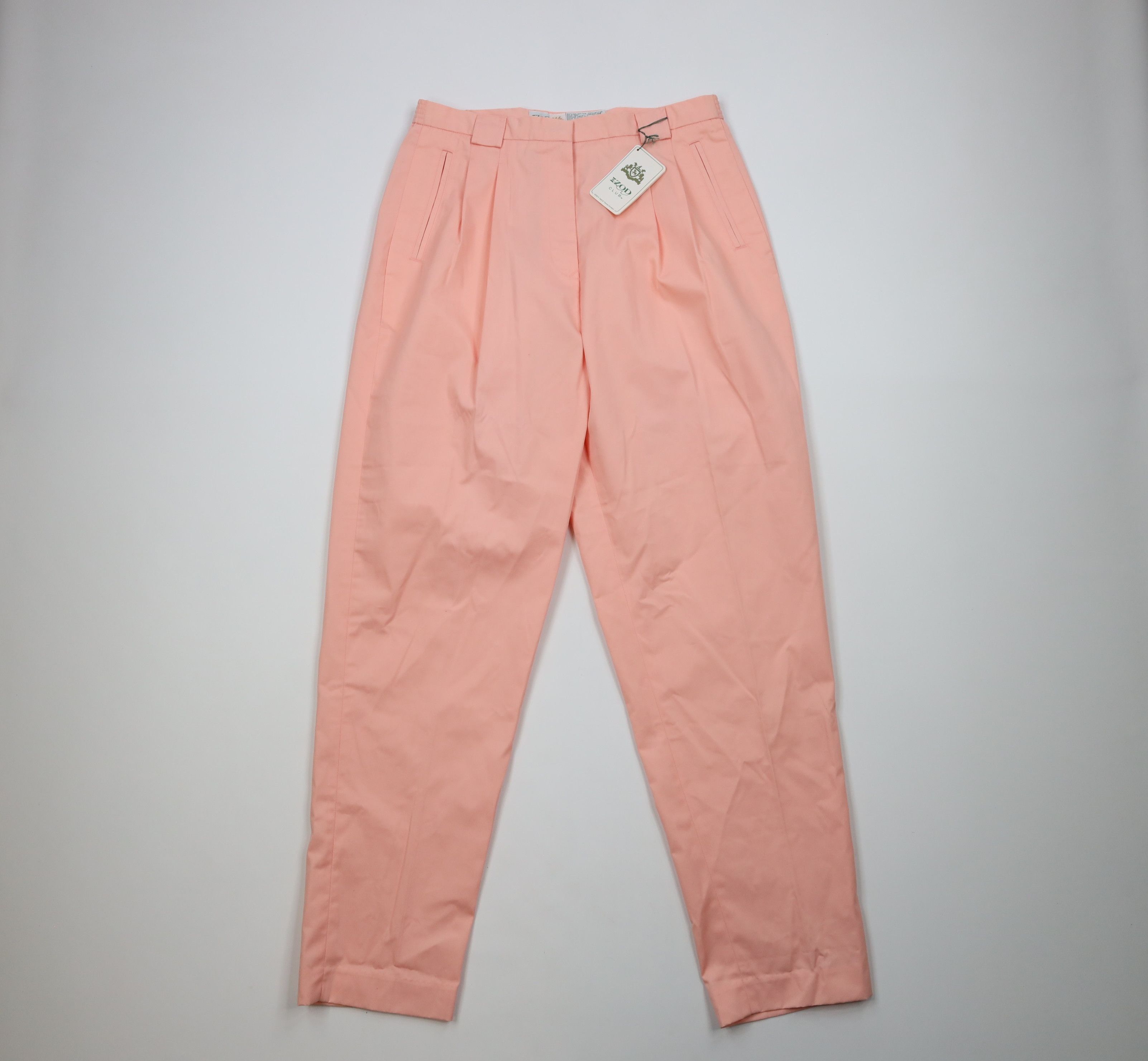 image of Deadstock Vintage 70's Izod Tennis Golf Chino Pants Pink, Women's (Size 32)