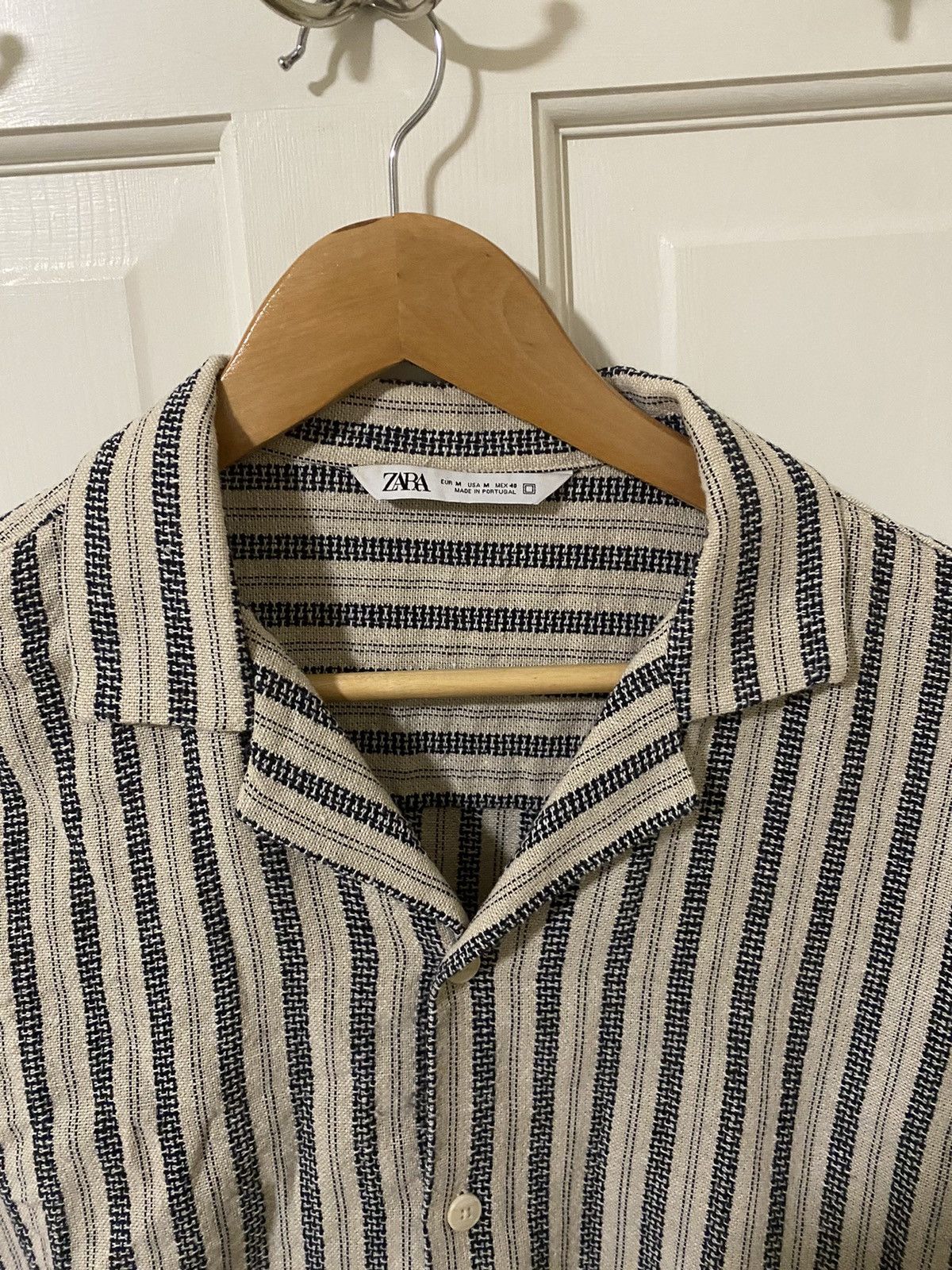 Zara Zara button up camp collar shirt Size US M / EU 48-50 / 2 - 2 Thumbnail