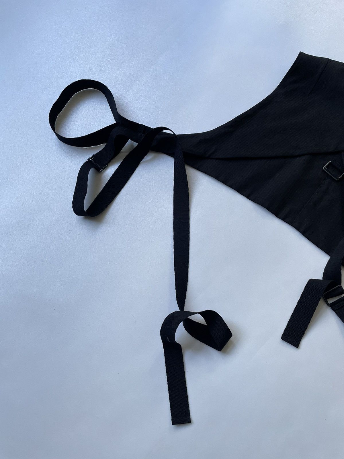 Ann Demeulemeester Bondage Strap Bib Shirt Size M / US 6-8 / IT 42-44 - 16 Thumbnail