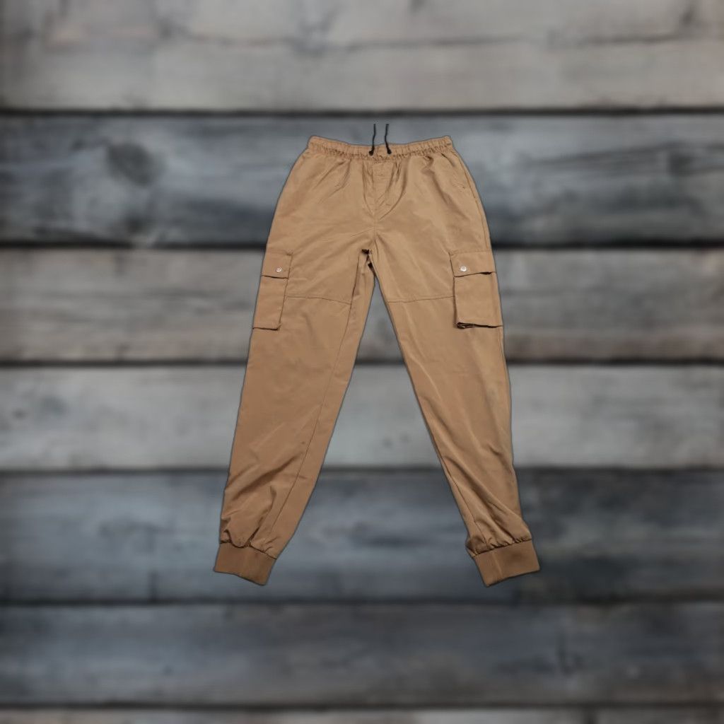 Southpole Southpole Pants Mens XL Brown Joggers Sweatpants Slim Tapered 5-Pocket Denim Accessories: Zipper Pocket | USA Theme Size US 36 / EU 52 - 1 Thumbnail