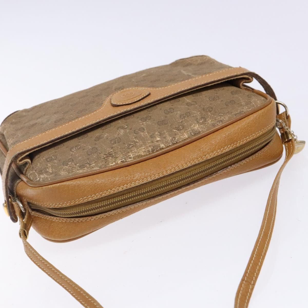 Gucci GUCCI Micro GG Supreme Shoulder Bag Pvc Beige Gold 007 904 Size ONE SIZE - 6 Thumbnail