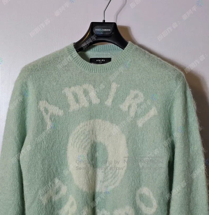 Amiri Amiri Size S Light green mohair sweater Size US S / EU 44-46 / 1 - 4 Thumbnail