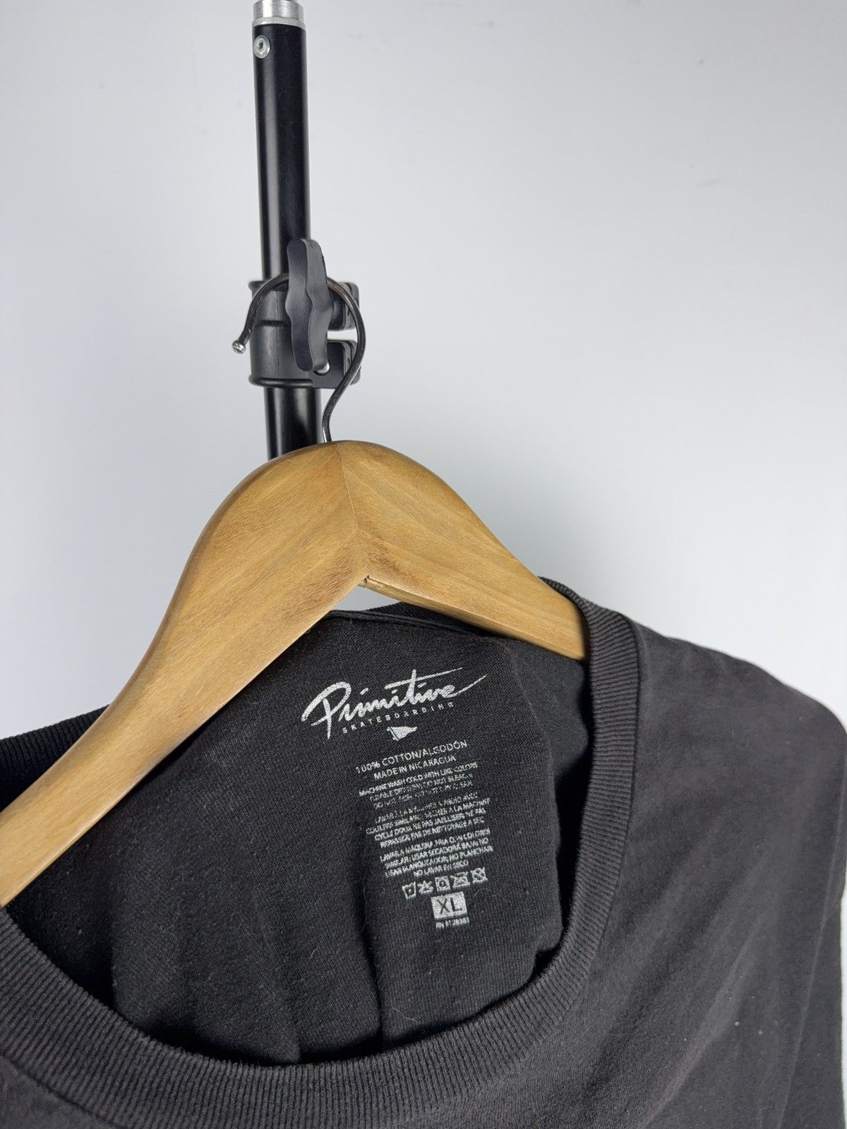 Primitive 00s Primitive Mushroom Graphic SK8 Skate T-Shirt Black XL Size US XL / EU 56 / 4 - 4 Thumbnail