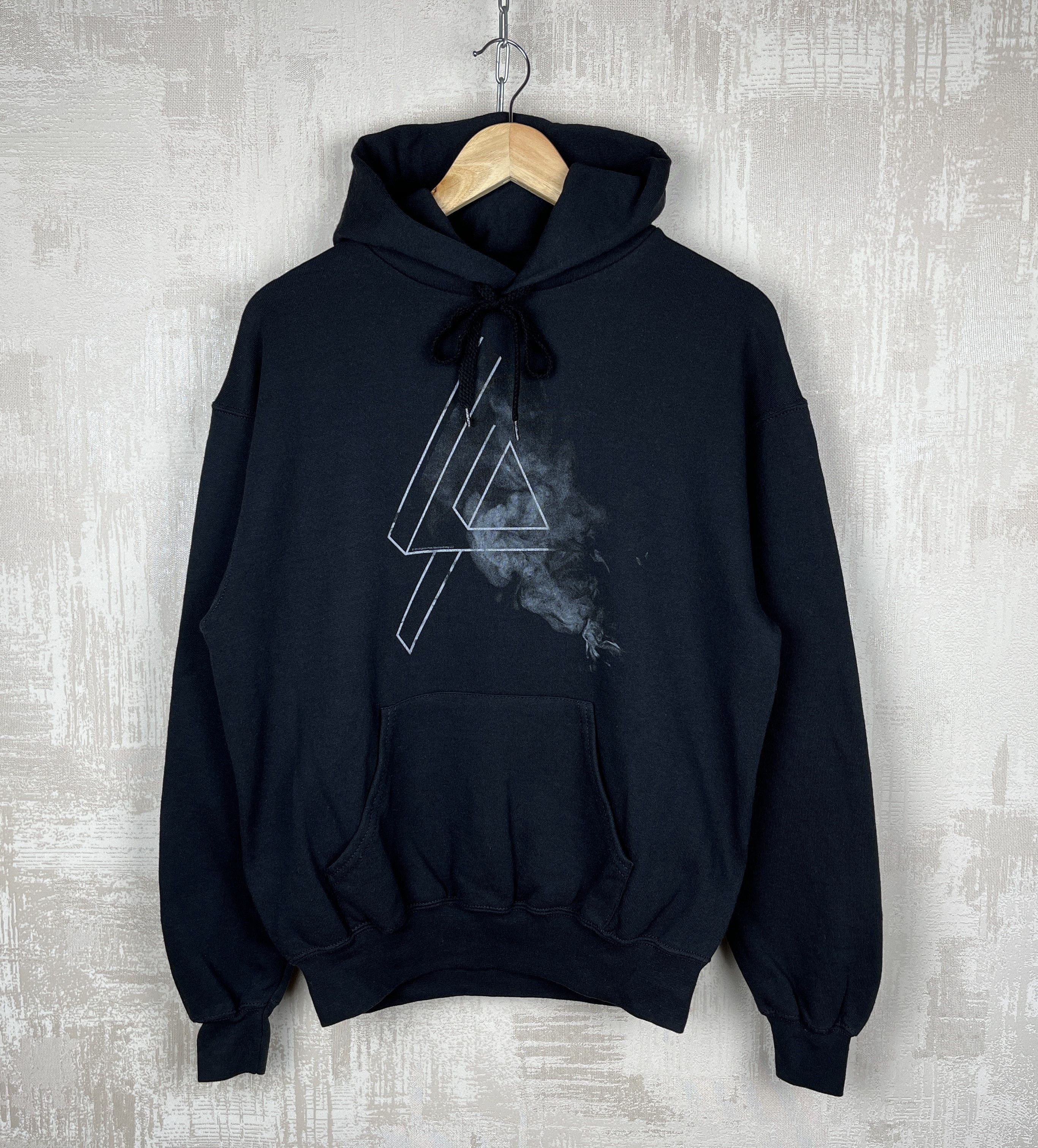 Band Tees × Gildan Linkin Park 2014 Rock Band Double Sided Print Hoodie Size US S / EU 44-46 / 1 - 8 Thumbnail