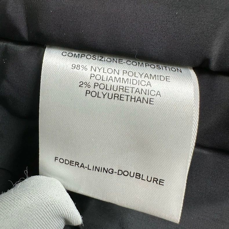 Gucci Gucci Black nylon double-breasted jacket 2504-Nextarrow Size S / US 4 / IT 40 - 6 Thumbnail