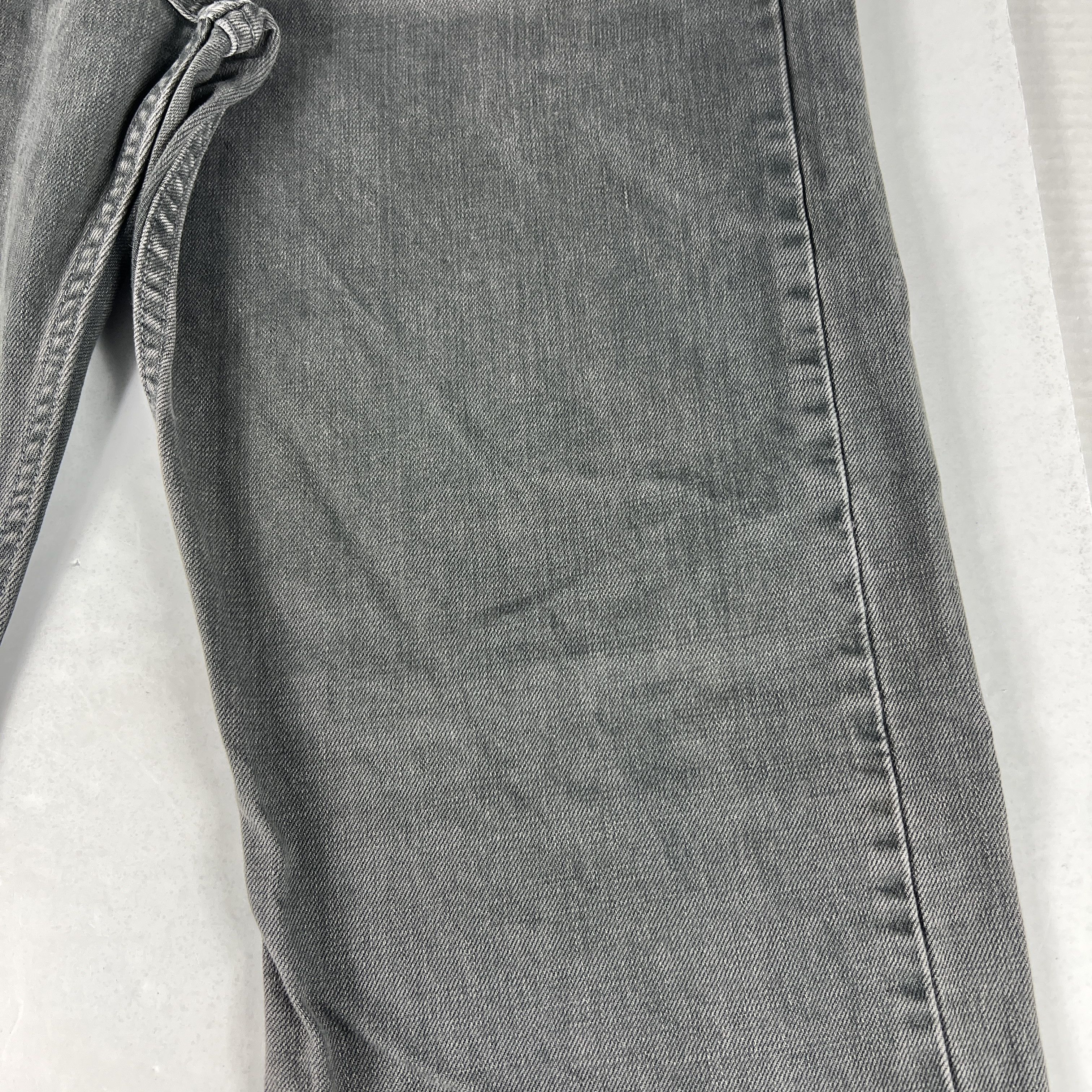 Levi's Levi's Jeans 505 Straight Dark Green Faded Cotton Denim Size US 36 / EU 52 - 3 Thumbnail