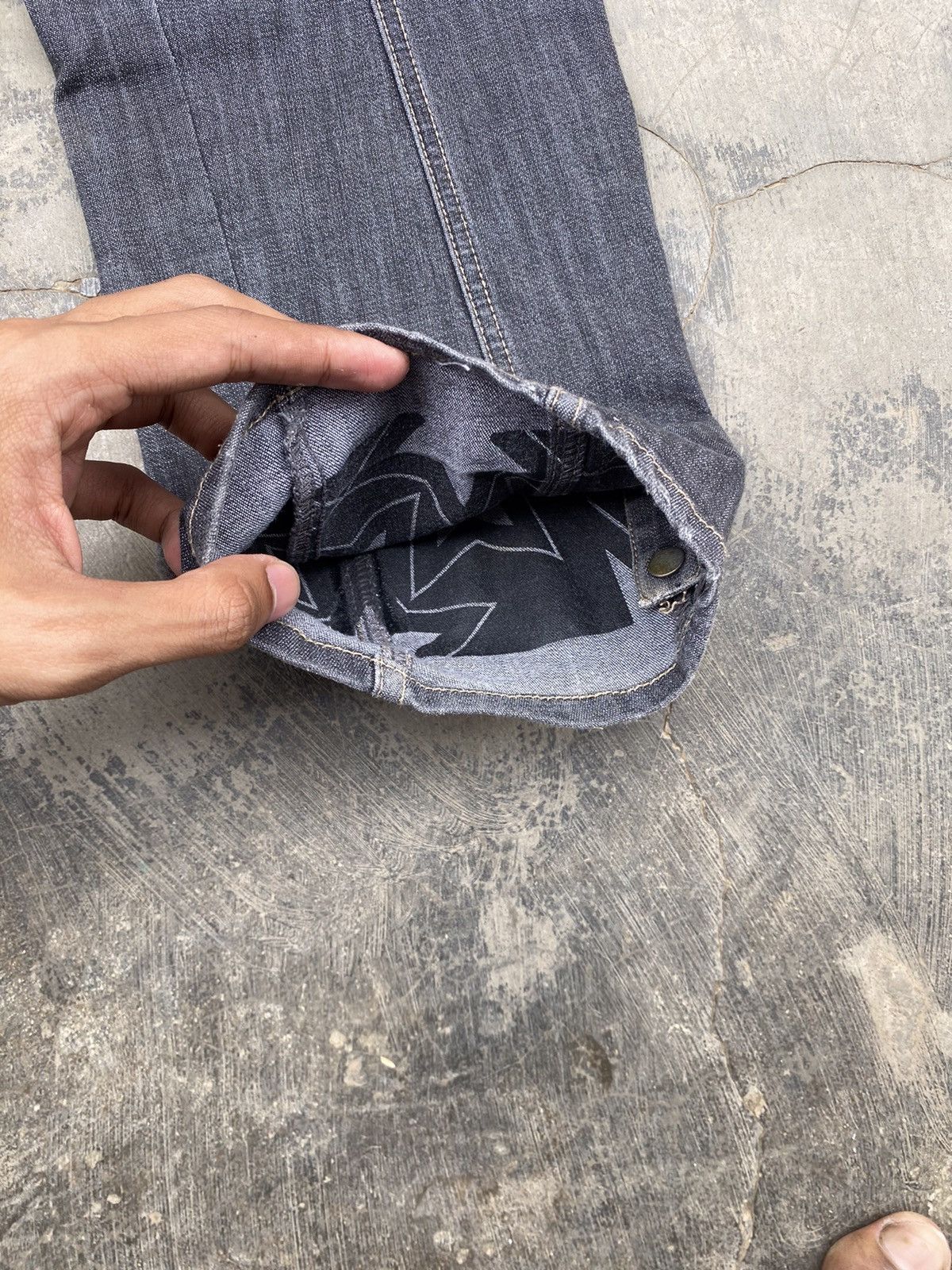 Japanese Brand × PPFM Drop Crotch Baggy Pants Size US 33 - 9 Thumbnail
