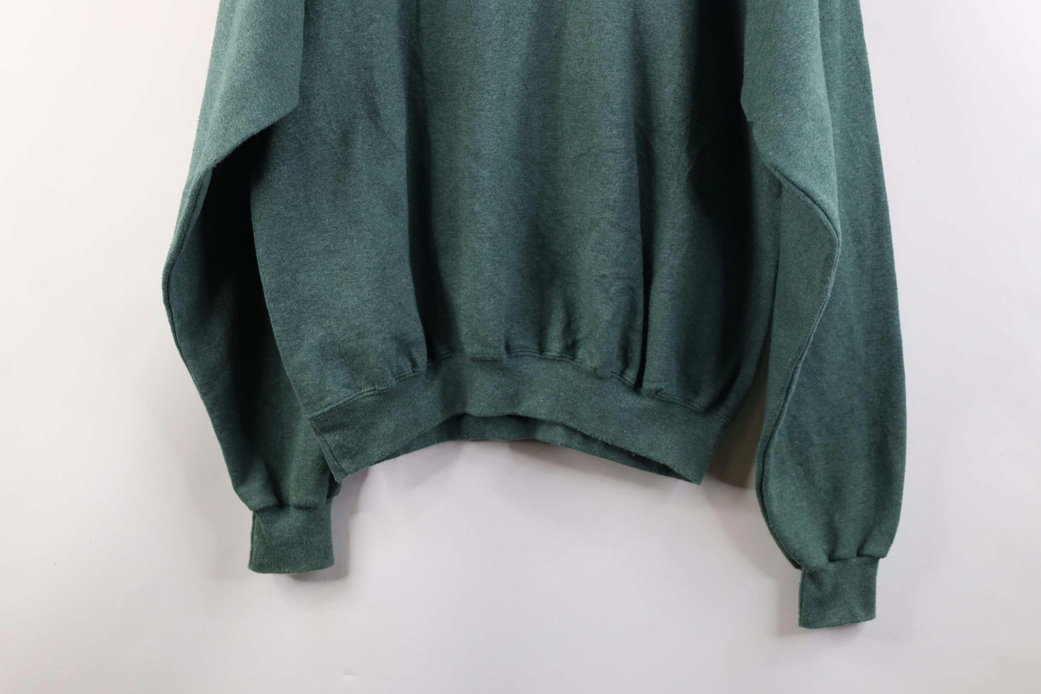 Champion × Vintage Vintage 90s Champion Spell Crewneck Sweatshirt Heather Green Size US M / EU 48-50 / 2 - 13 Thumbnail