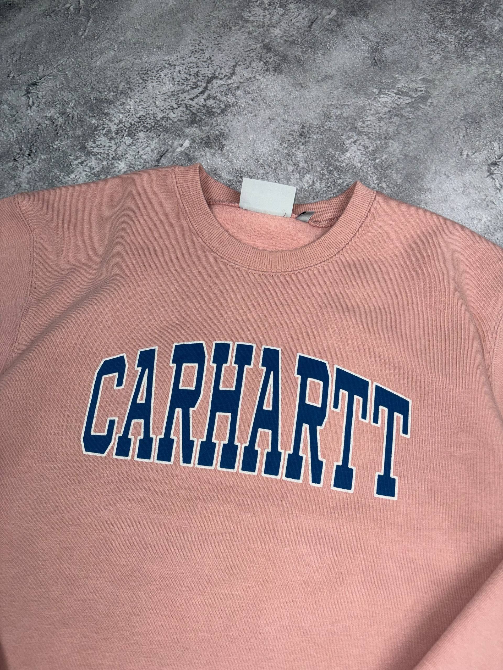 Carhartt Carhartt sweatshirts big logo Y2K size S Size US S / EU 44-46 / 1 - 2 Thumbnail