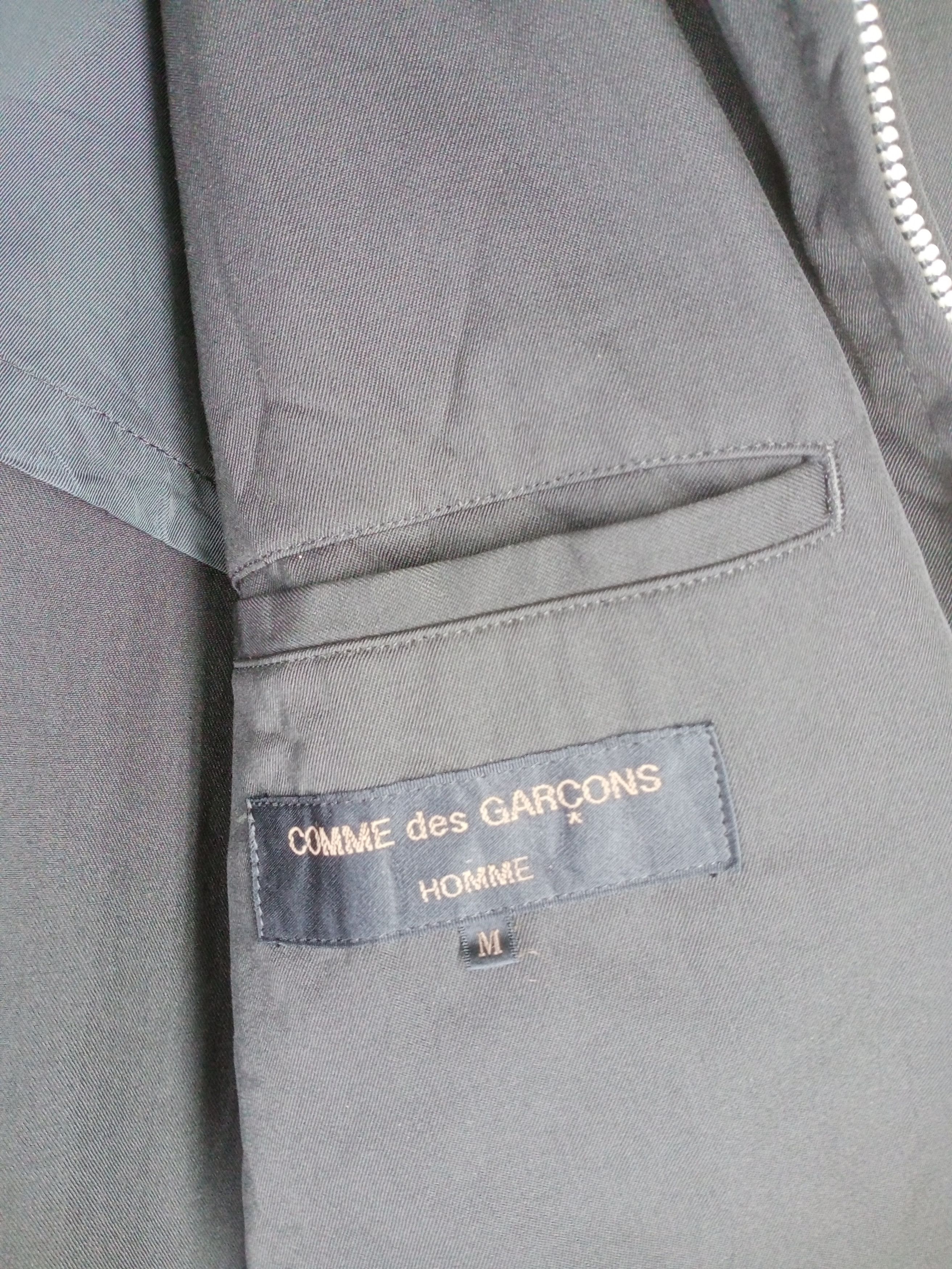 Comme des Garcons Homme Rare Comme Des Garcons Homme Surface Wool Laine Jacket Size US M / EU 48-50 / 2 - 8 Thumbnail