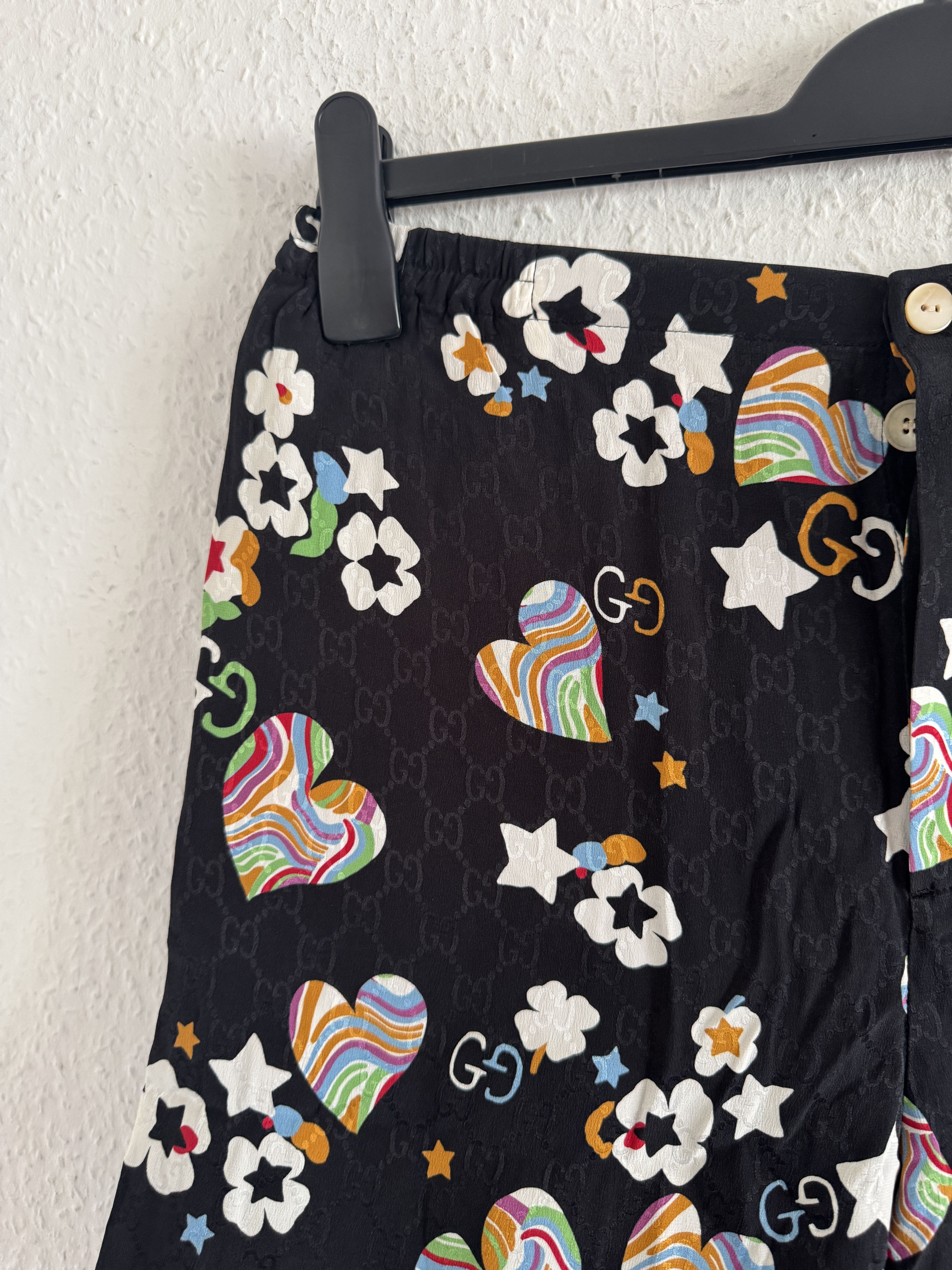Gucci Fantasia Monogram Silk Shorts Size US 32 / EU 48 - 8 Thumbnail