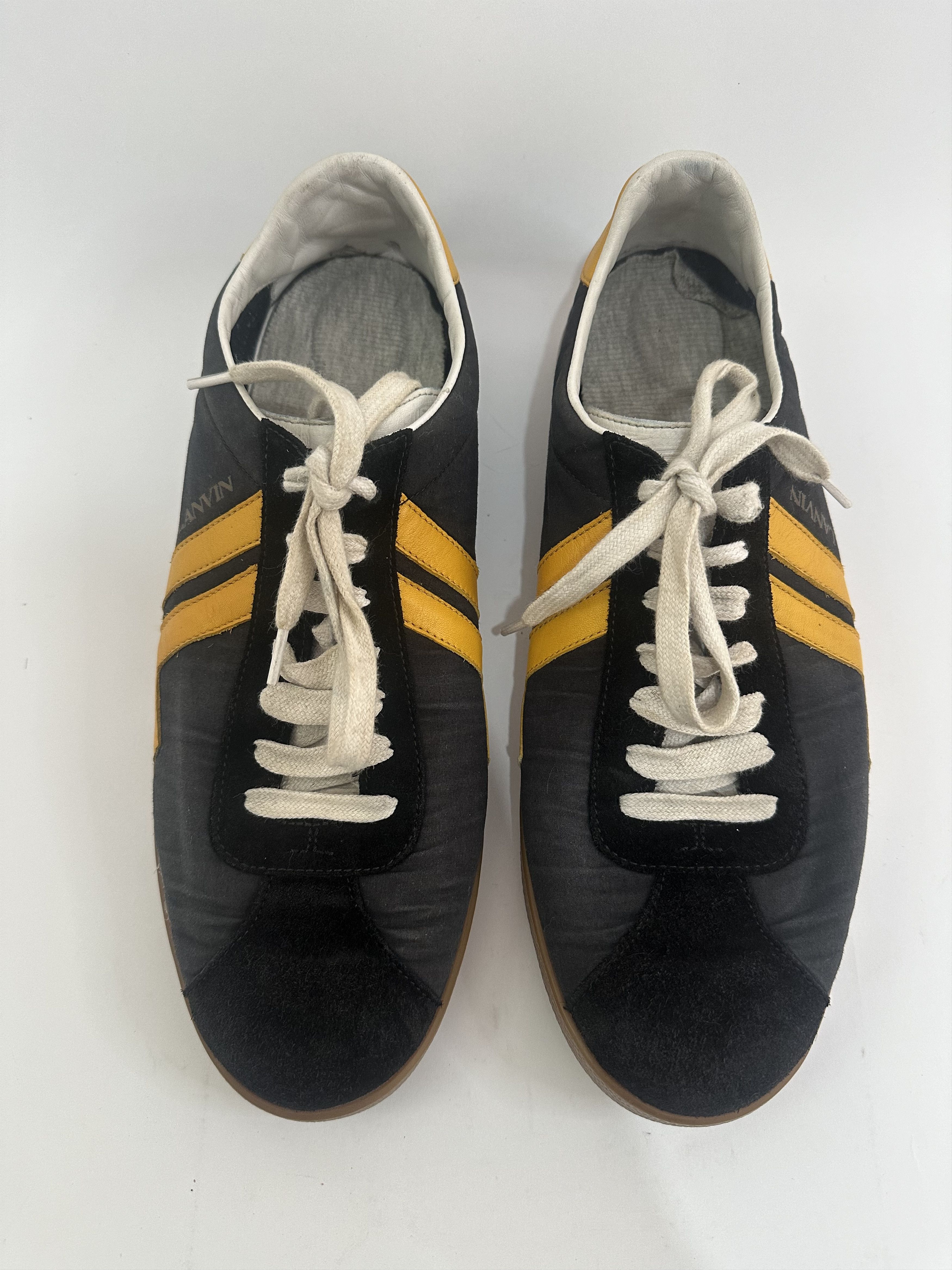 Lanvin LANVIN Yellow/Black Glen sneakers Size 43EU Size US 10 / EU 43 - 1 Thumbnail