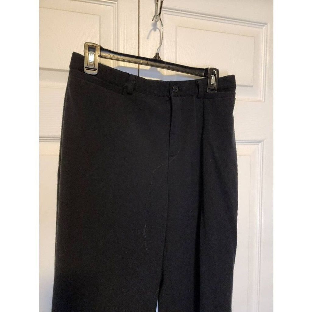Talbots Talbots Black Dess Pants Size 34" / US 12 / IT 48 - 2 Thumbnail