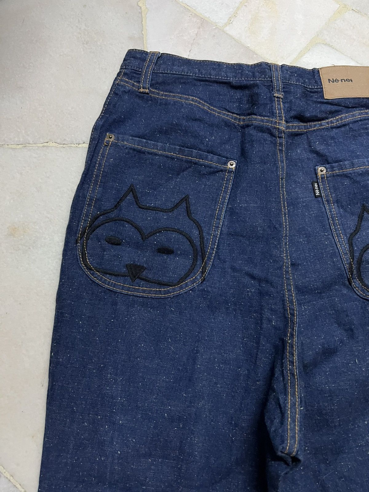 Issey Miyake 💥Best Offer💥Ne-Net By Issey Miyake Denim Drop Crotch Jean Size US 30 / EU 46 - 13 Thumbnail