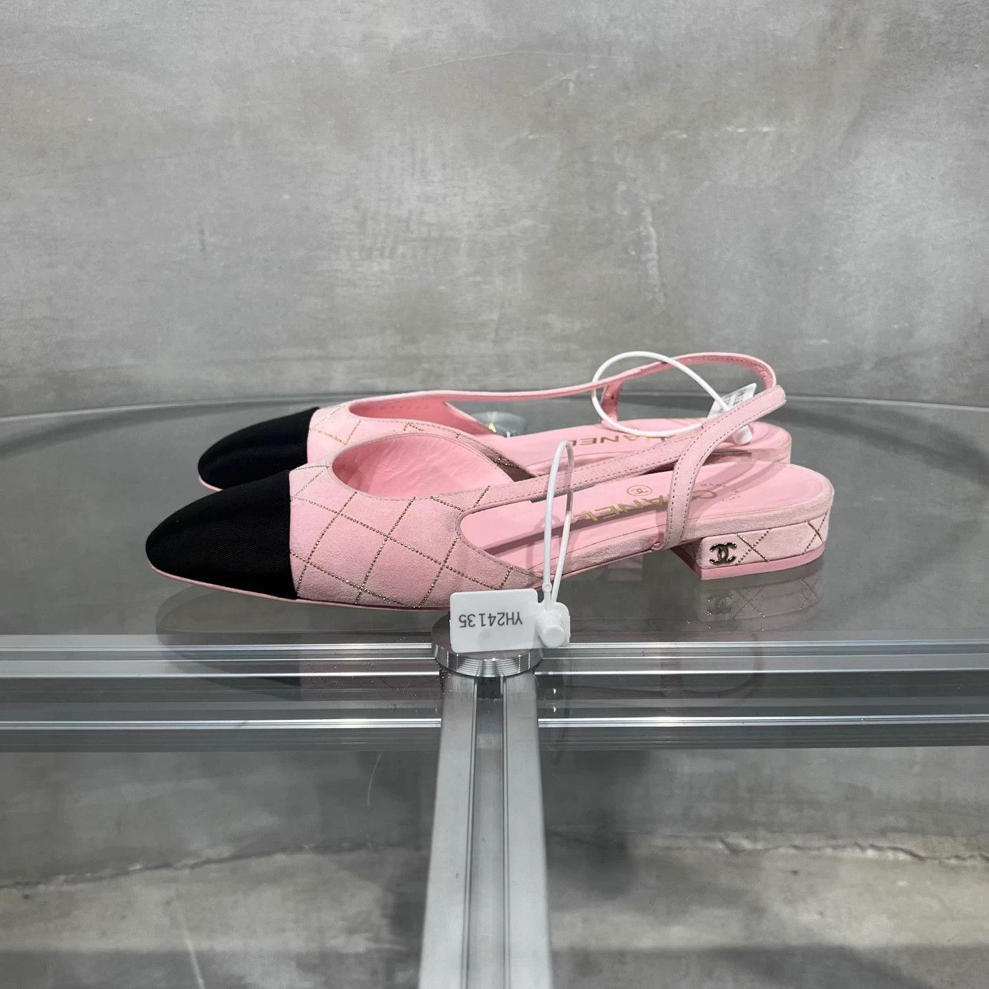Chanel Chanel Slingback Pink Sandal 37.5 Size US 6.5 / IT 36.5 - 3 Thumbnail