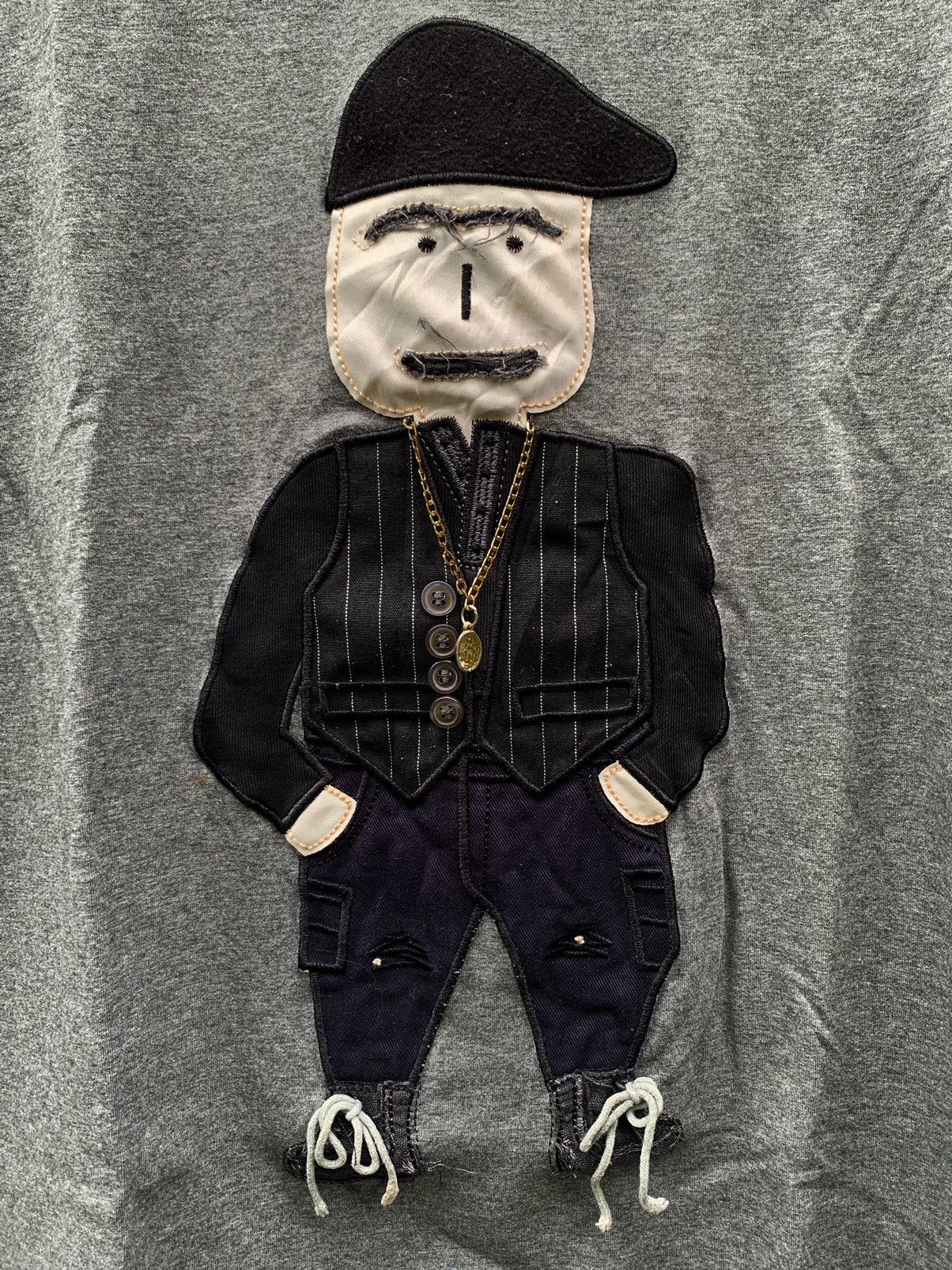 Dolce & Gabbana Dolce and gabbana embroidered knitted t shirt Size US S / EU 44-46 / 1 - 2 Thumbnail
