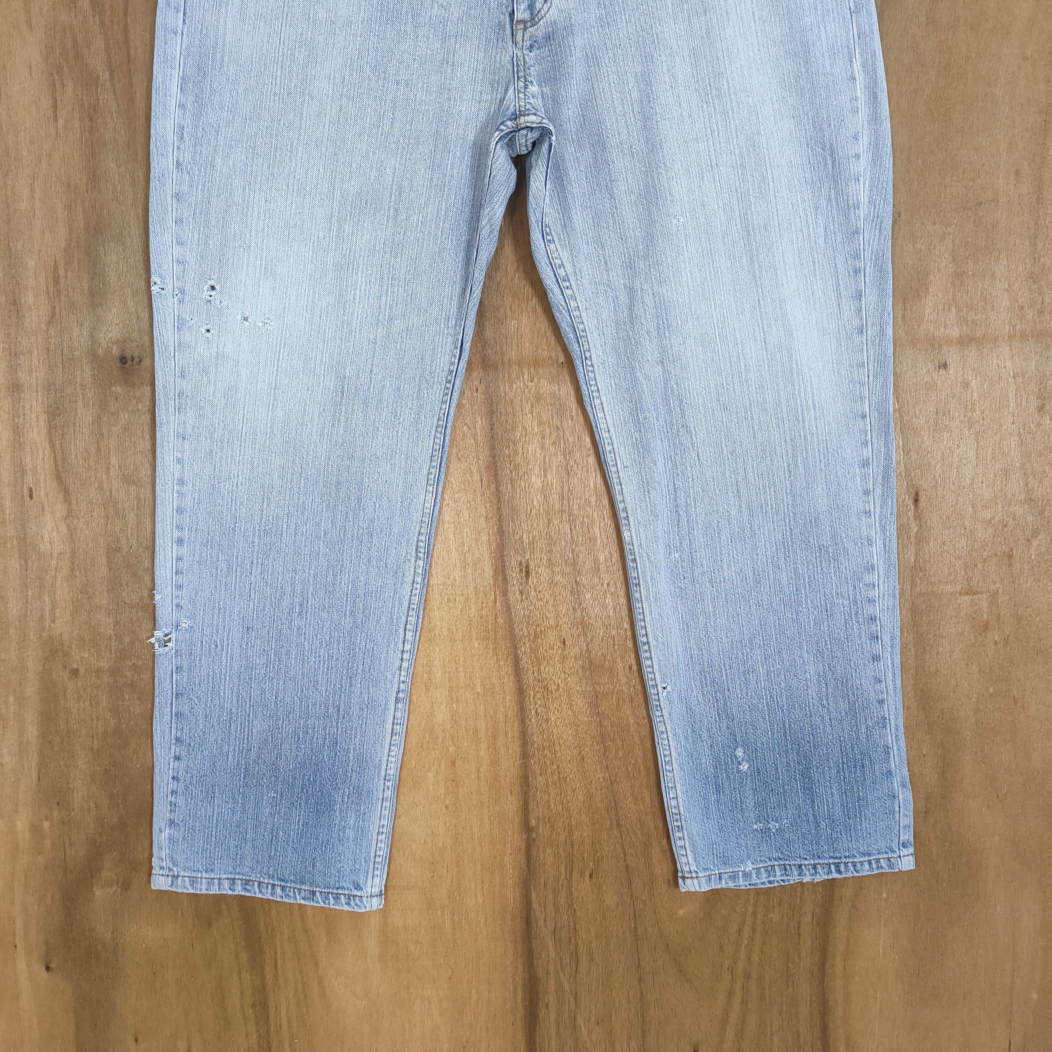 Japanese Brand × Jean VINTAGE CASER FADED DISTRESSED JEANS PANTS Size US 42 / EU 58 - 4 Thumbnail