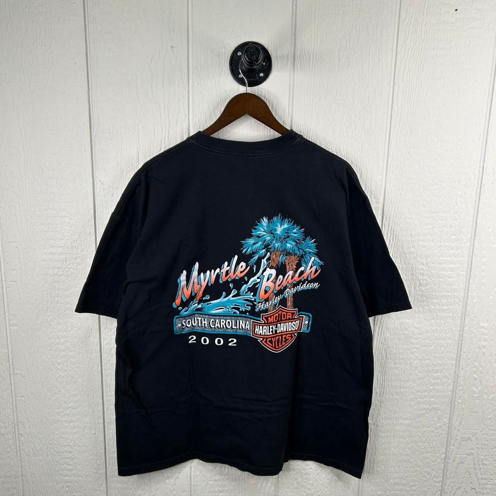 Harley Davidson Y2K Harley Davidson Biker Myrtle Beach Tee Size XXL Size US XXL / EU 58 / 5 - 1 Thumbnail