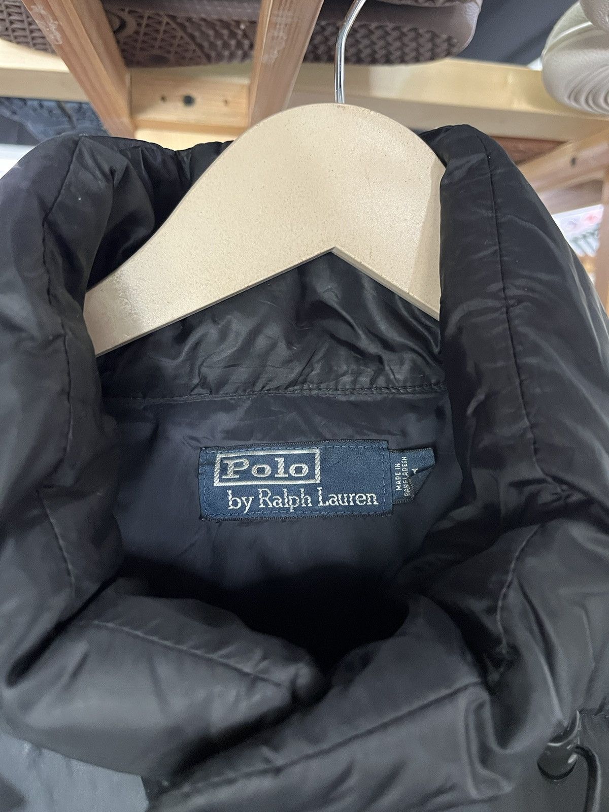Polo Ralph Lauren × Vintage Black Ralph Lauren puffer jacket Size US L / EU 52-54 / 3 - 8 Thumbnail