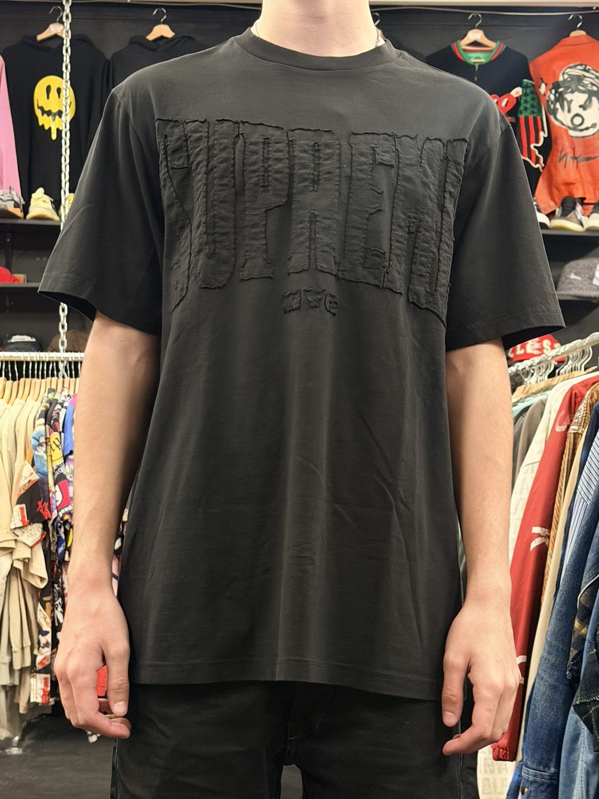 Supreme Supreme Logo Tee Size US L / EU 52-54 / 3 - 1 Thumbnail
