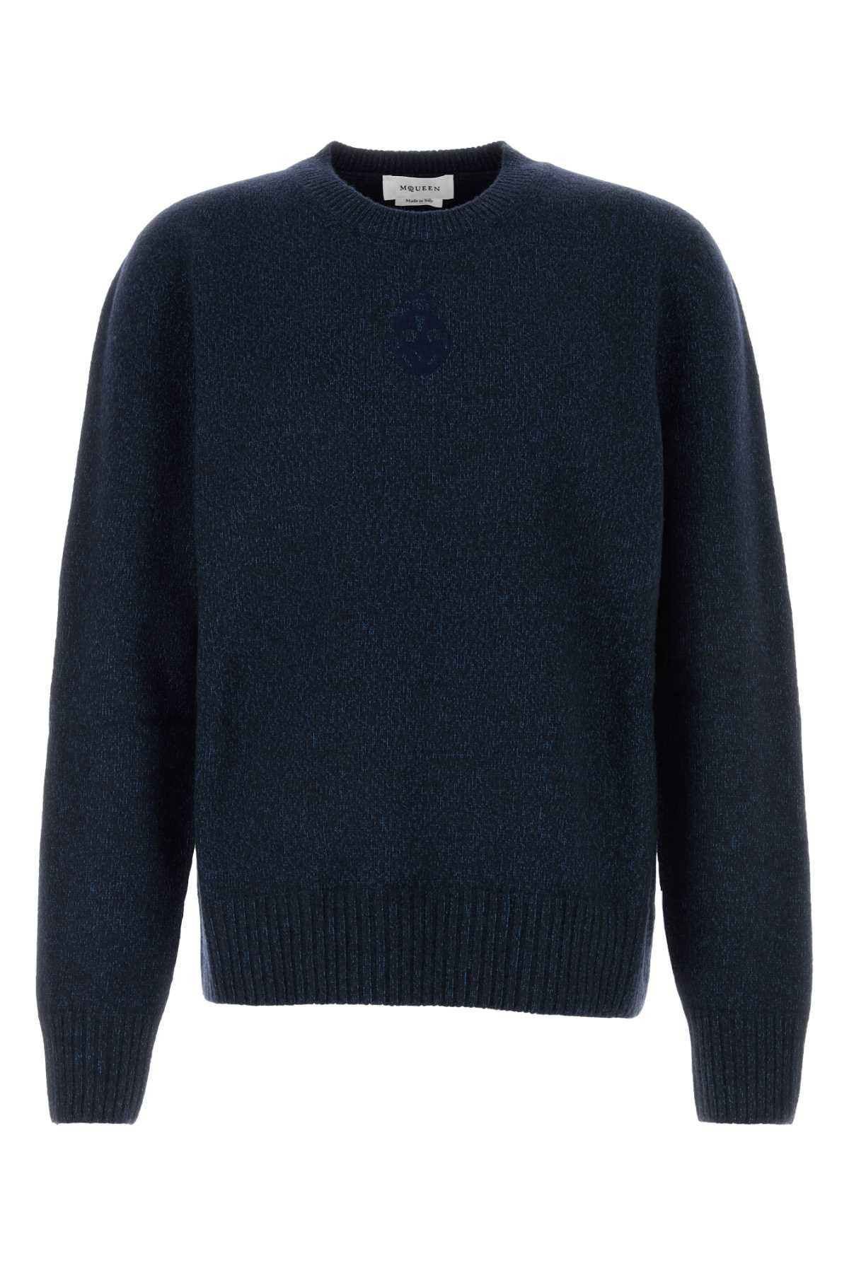 Alexander McQueen Melange Wool Blend Sweater Size US S / EU 44-46 / 1 - 1 Thumbnail