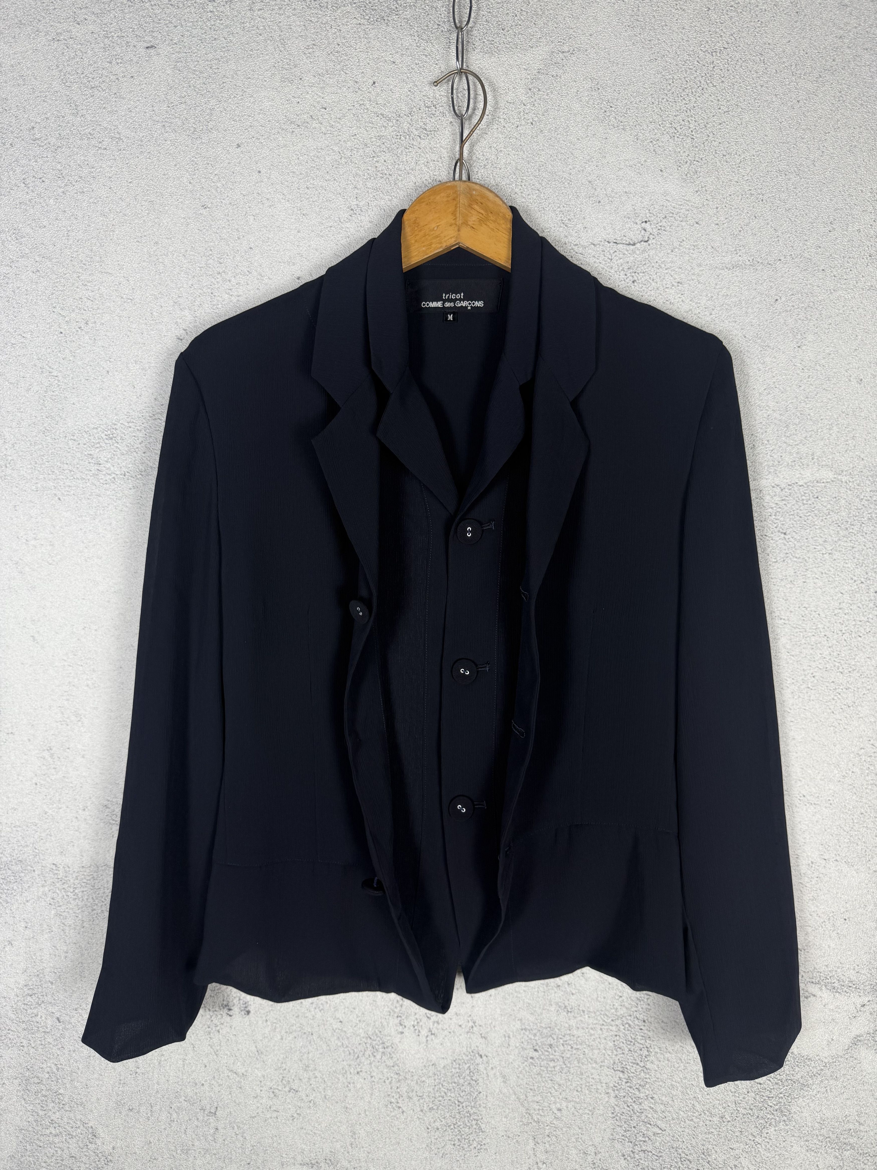 Comme des Garcons Tricot Comme Des Garcons 2 Layer Shirt Size M / US 6-8 / IT 42-44 - 1 Thumbnail