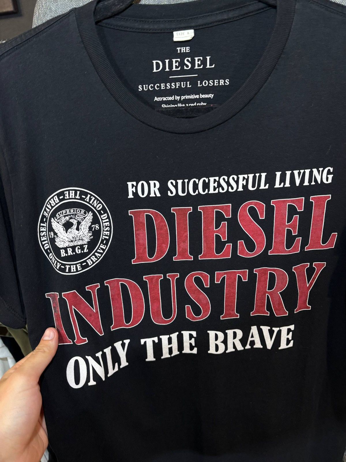 Diesel Diesel Industry T-shirt Size:L Size US L / EU 52-54 / 3 - 3 Thumbnail